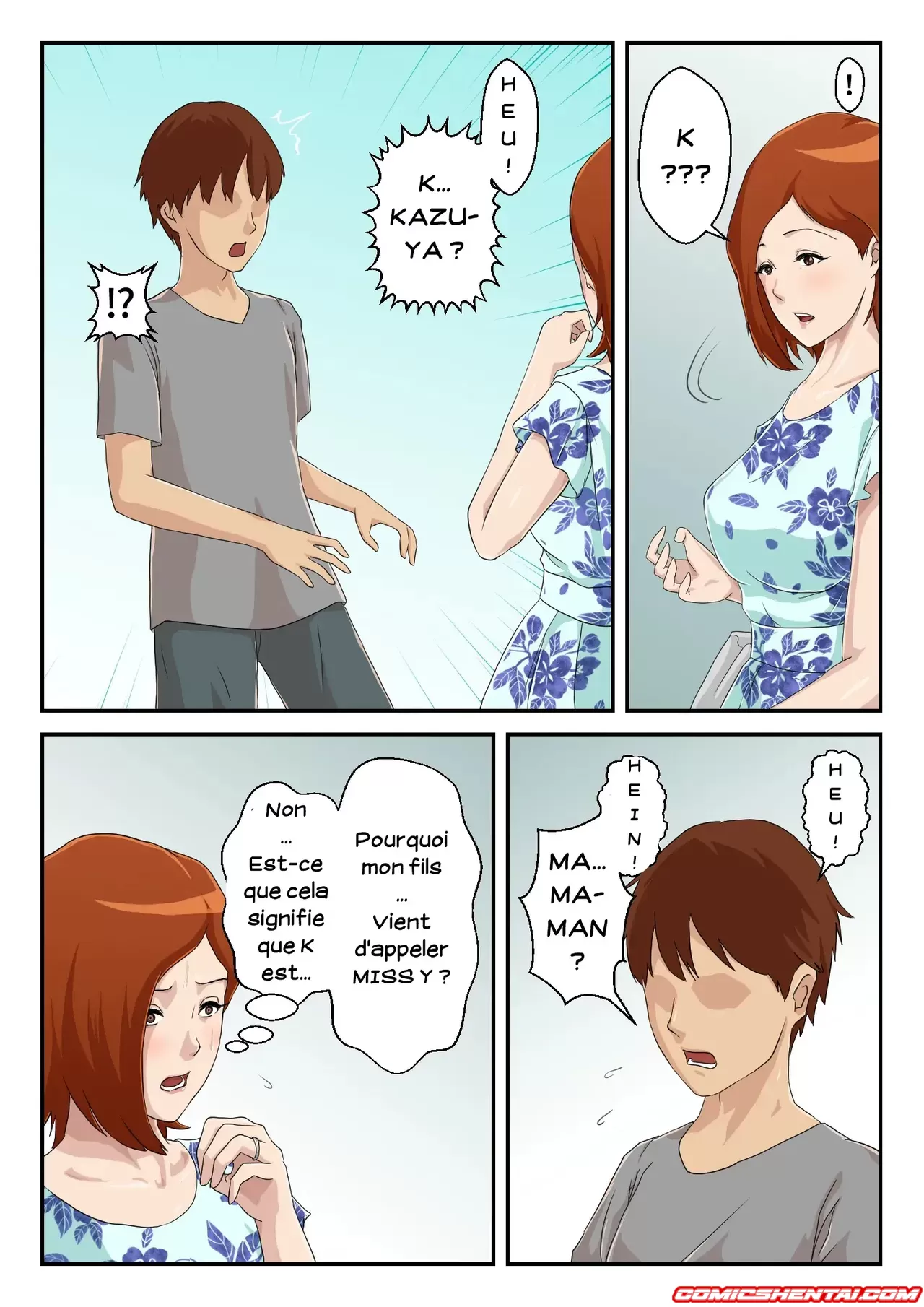 J'ai matché Maman sur mon application de rencontre 01  | Bandes dessinées hentai - Diverses bandes dessinées