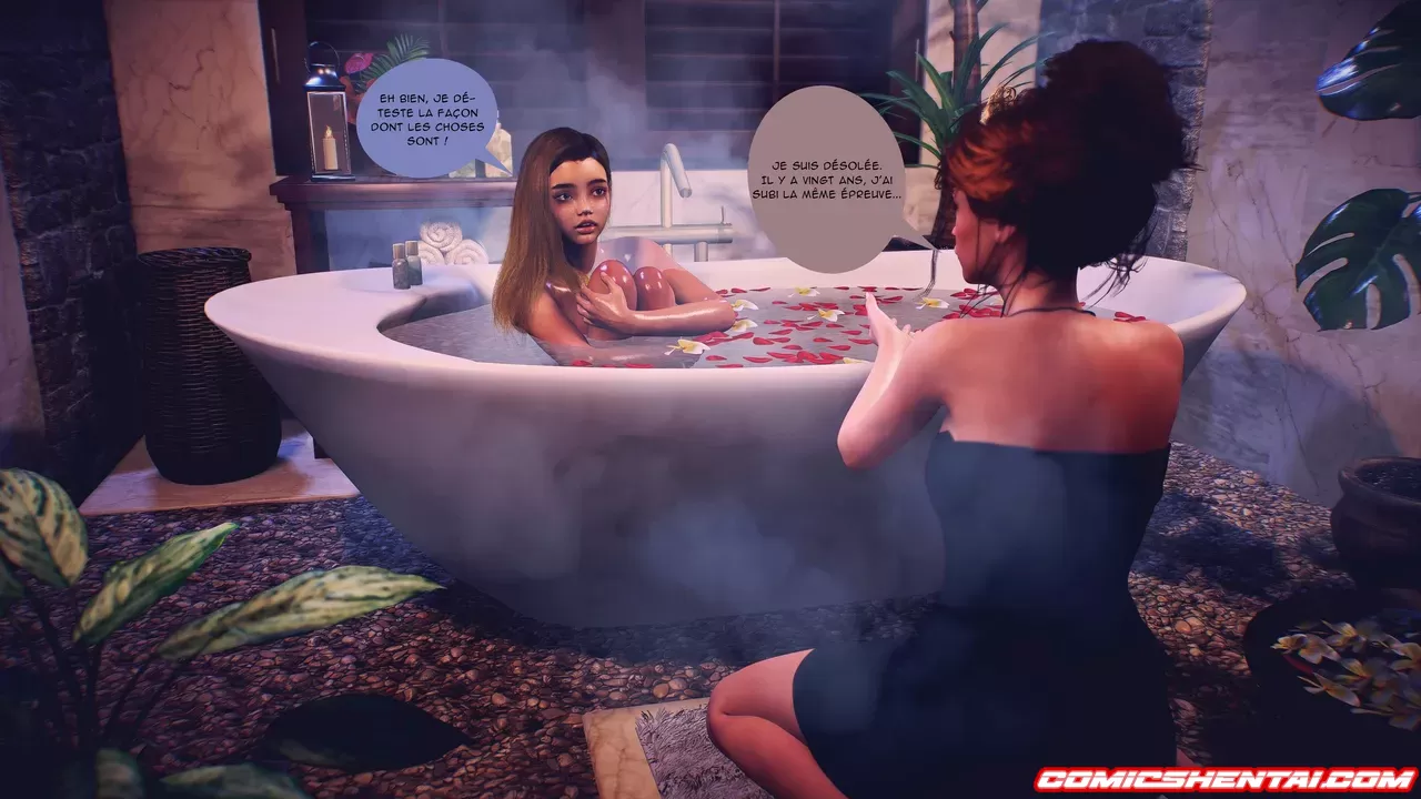 Le Journal d'une princesse - L'exil d'Hazel - 01 | Bandes dessinées hentai - Bandes dessinées 3D