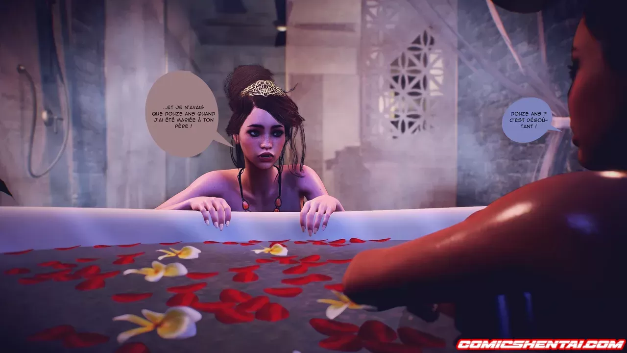 Le Journal d'une princesse - L'exil d'Hazel - 01 | Bandes dessinées hentai - Bandes dessinées 3D