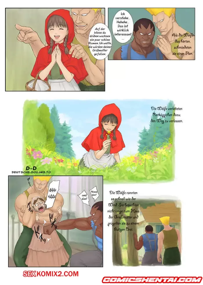 Rotkäppchens Bilderbuch für Erwachsene Rotkäppchens Bilderbuch für Erwachsene | Bandes dessinées hentai - Verschiedene Comics
