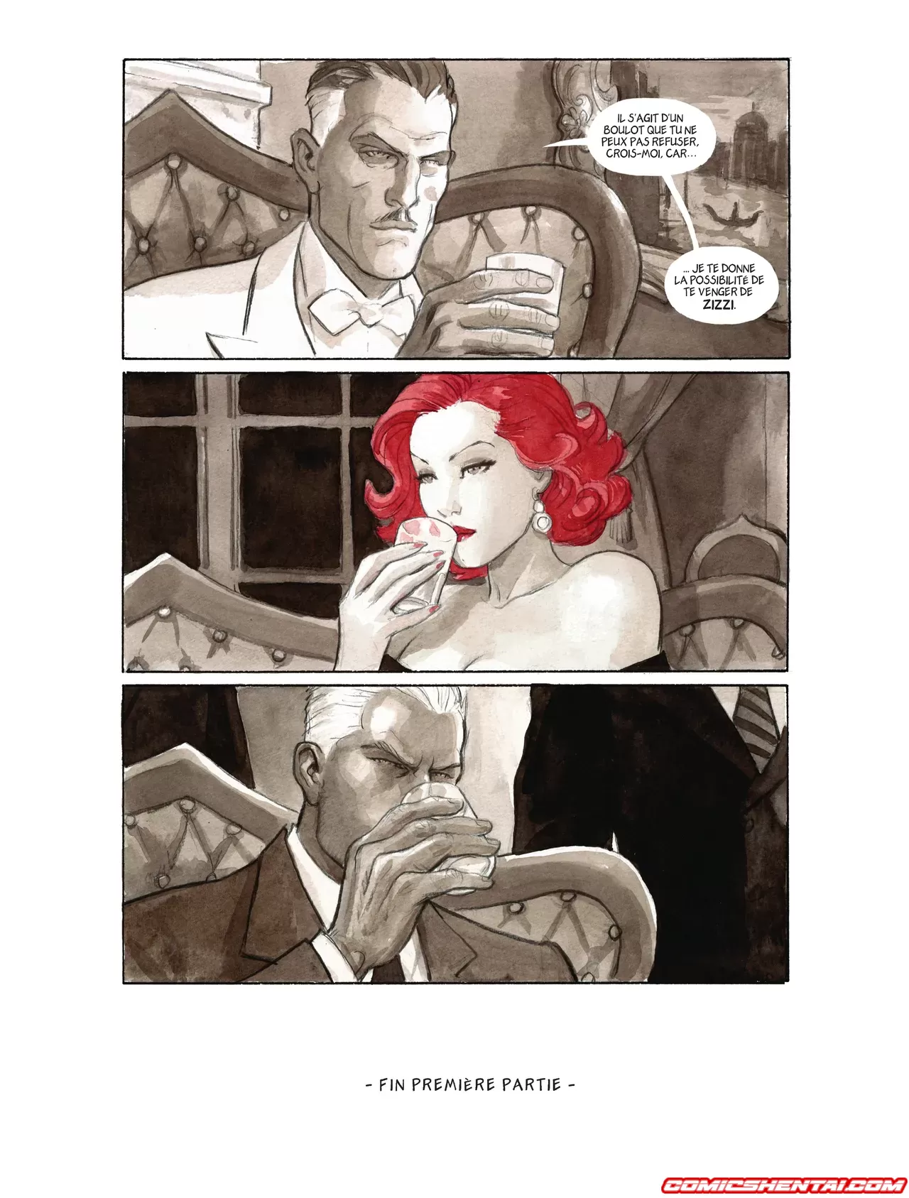 Noir Burlesque 1 | Bandes dessinées hentai - Diverses bandes dessinées