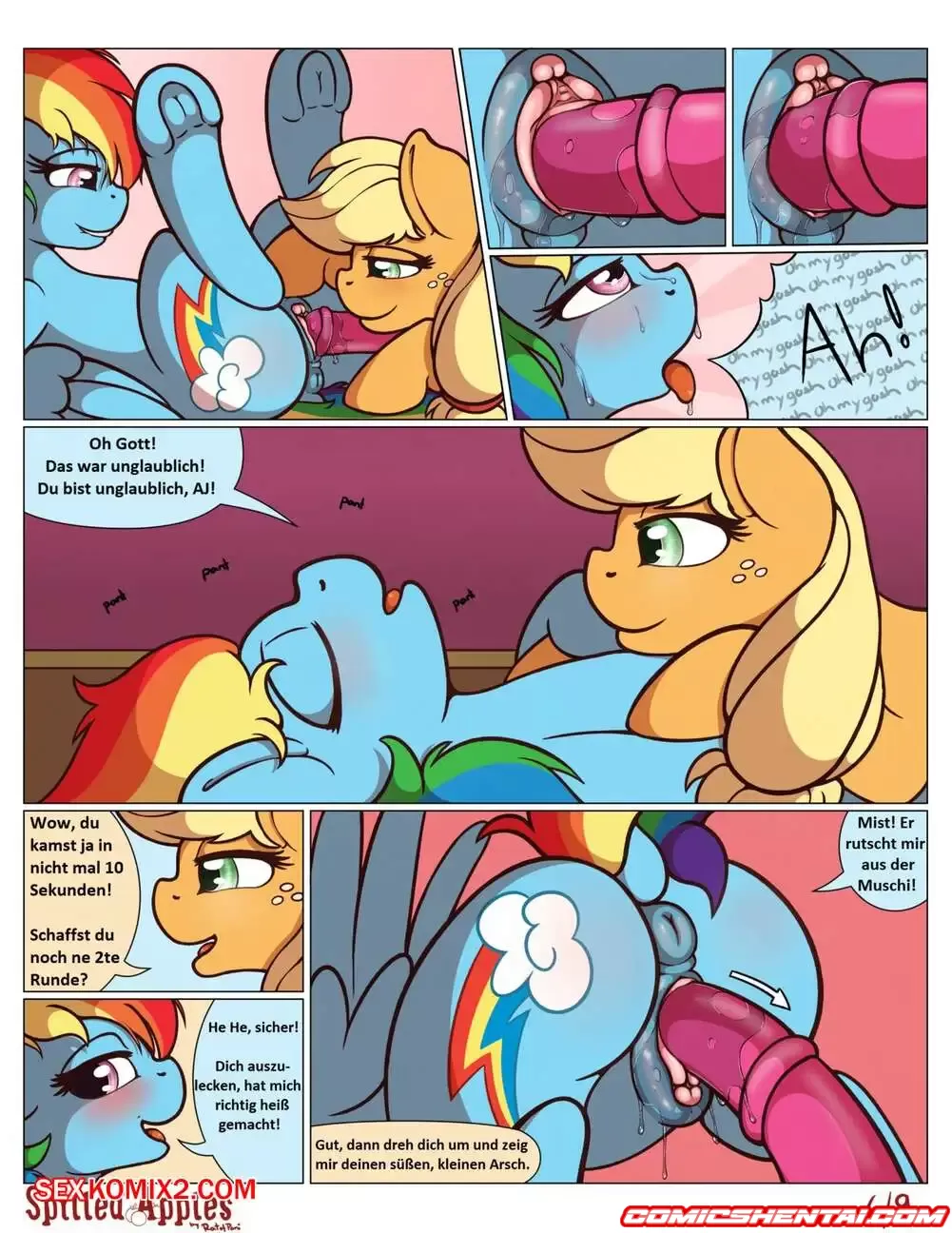 Verschüttete Äpfel (My Little Pony: Freundschaft ist Magie) Verschüttete Äpfel (My Little Pony: Freundschaft ist Magie) | Hentai-Comics - My Little Pony: Freundschaft ist Magie