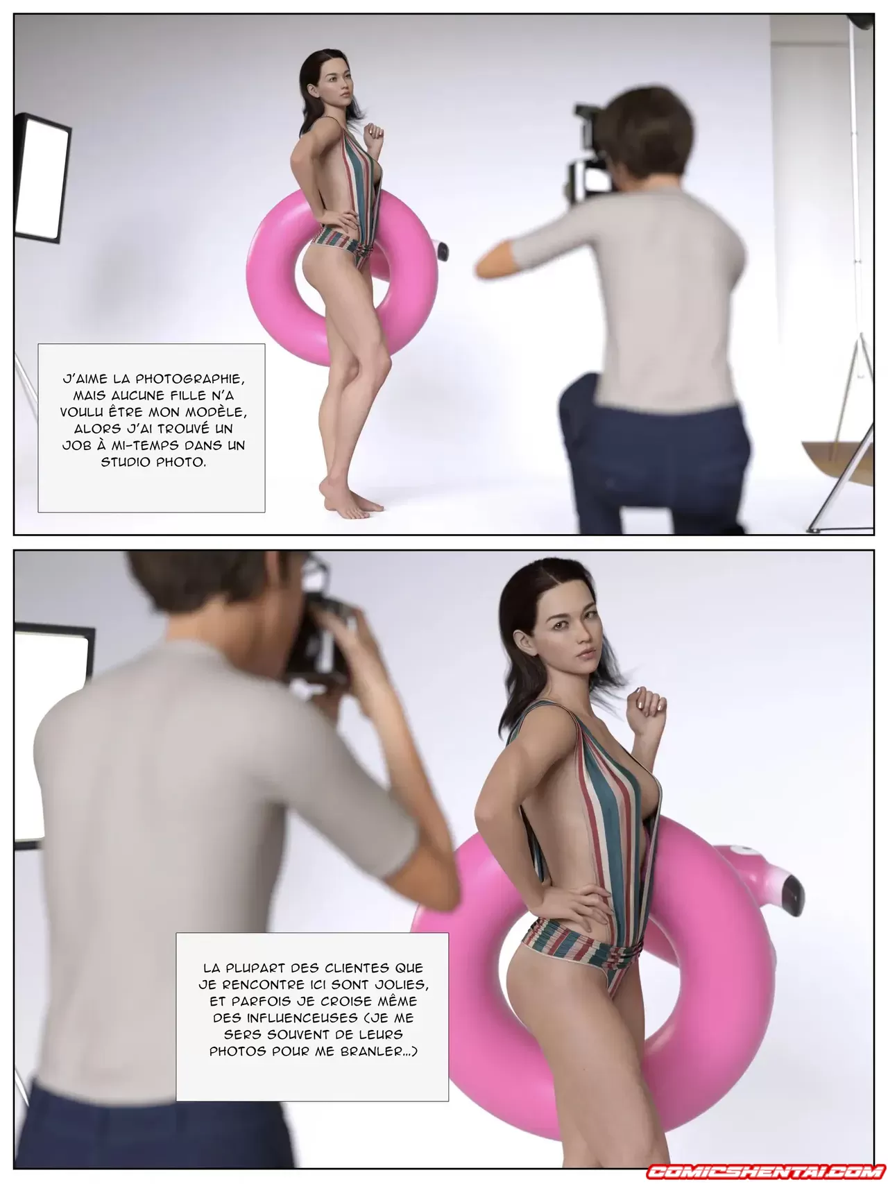 Pas d'échappatoire 02 | Bandes dessinées hentai - Bandes dessinées 3D