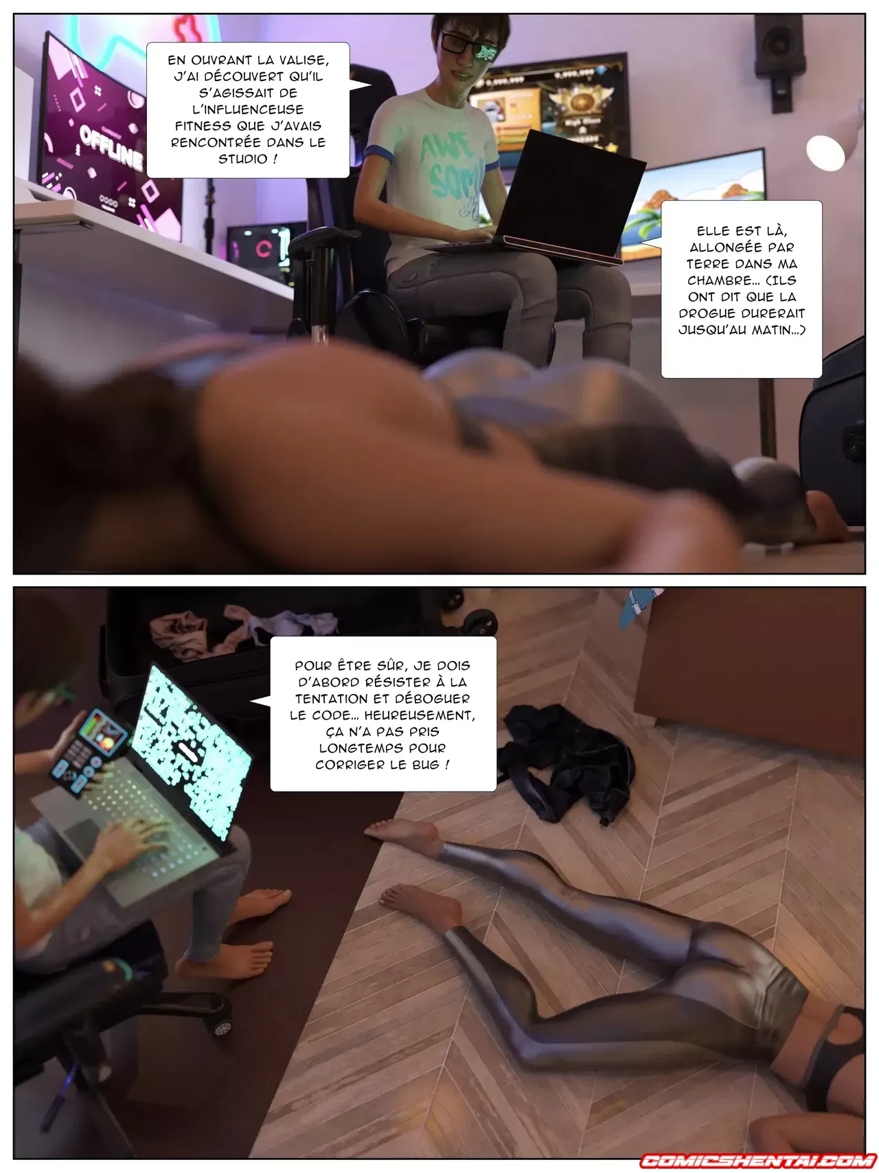 Pas d'échappatoire 02 | Bandes dessinées hentai - Bandes dessinées 3D