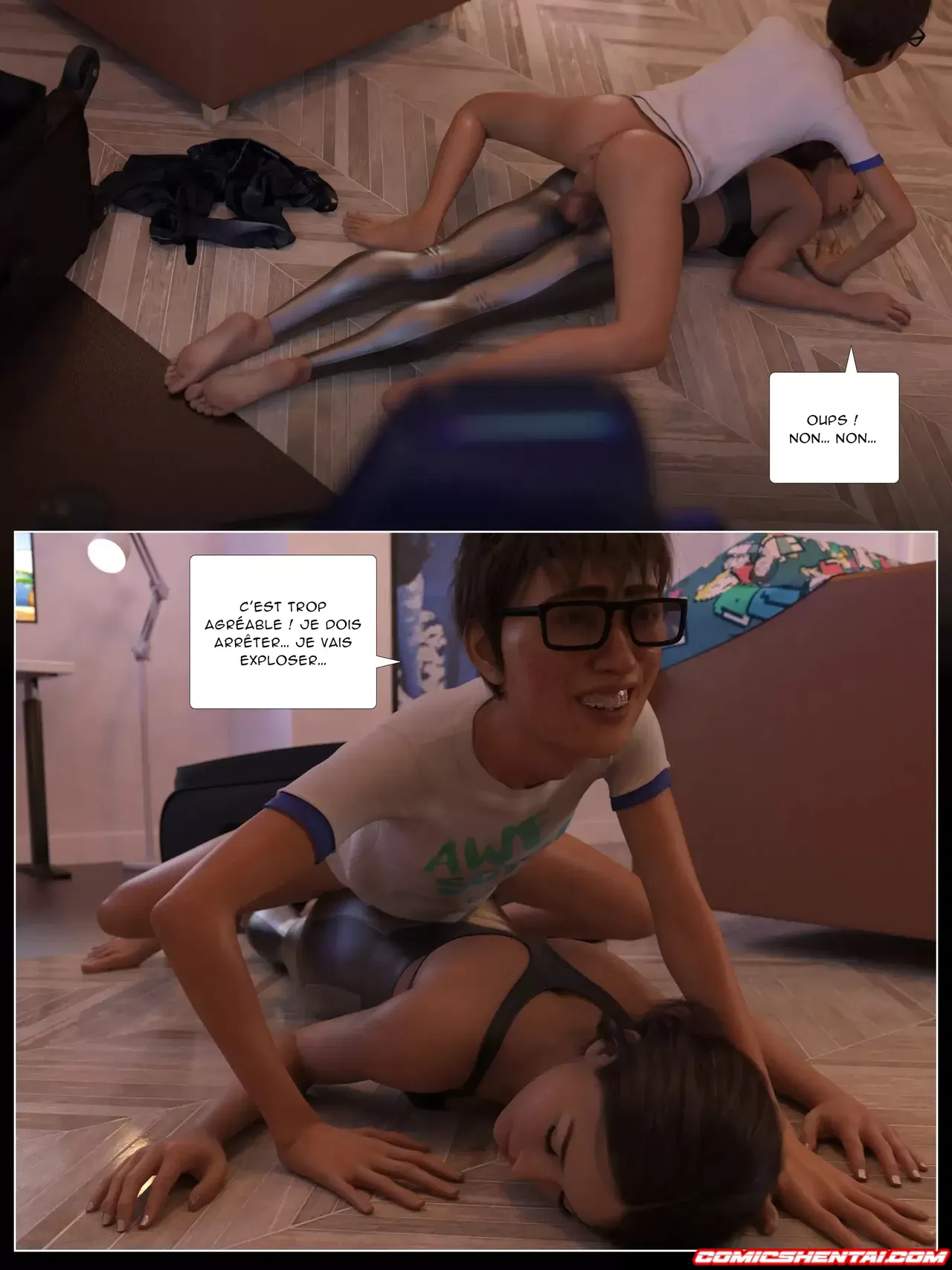 Pas d'échappatoire 02 | Bandes dessinées hentai - Bandes dessinées 3D