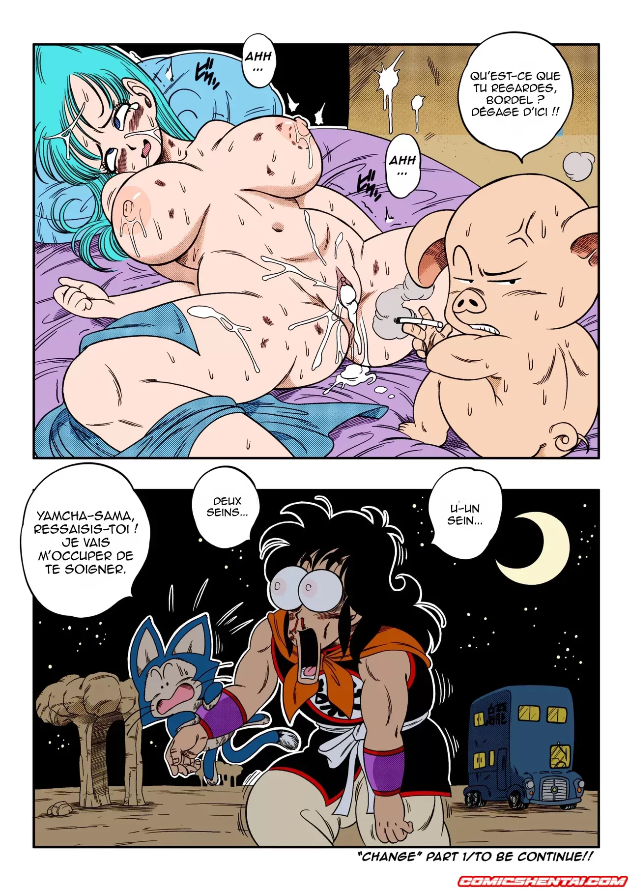 CHANGEMENT ! (Dragon Ball) | Bandes dessinées hentai - Dragon Ball