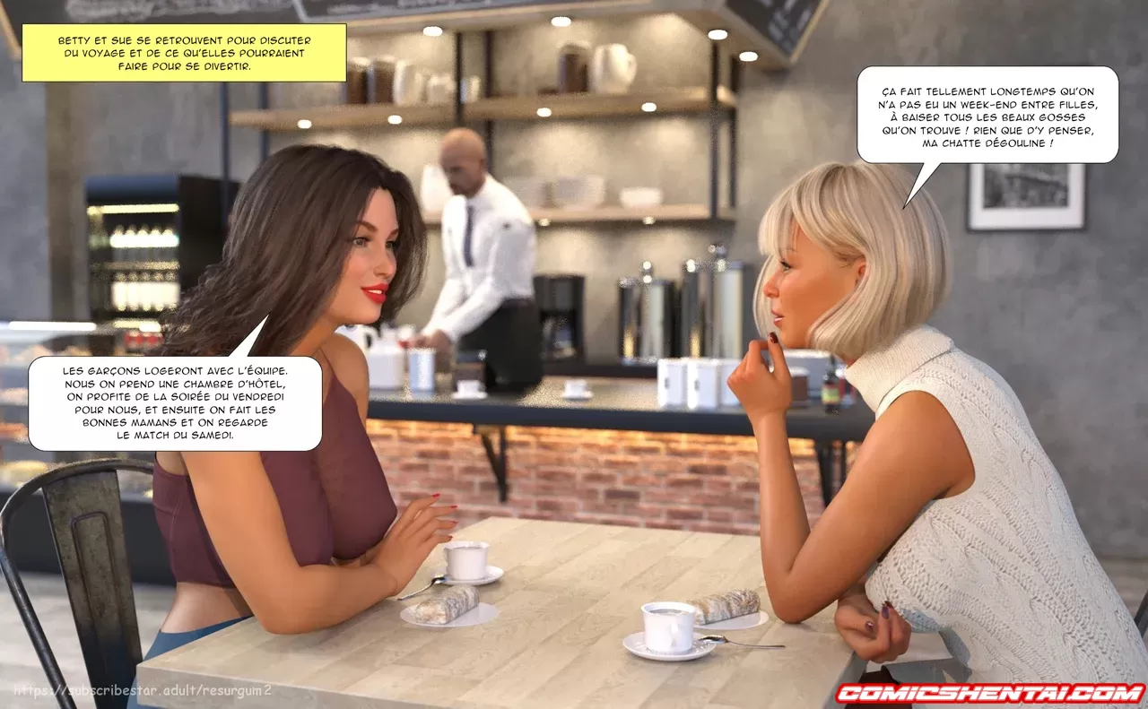 Betty - La maman de ma meilleure amie, partie 3 | Bandes dessinées hentai - Bandes dessinées 3D