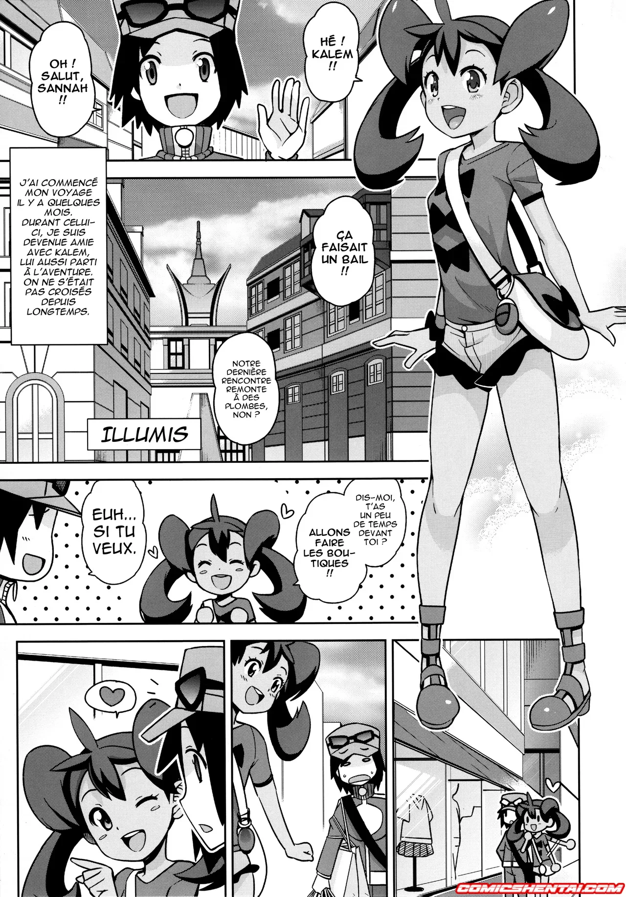  Chibikko Bitch XY 01 (Pokémon) | Bandes dessinées hentai - Pokemon
