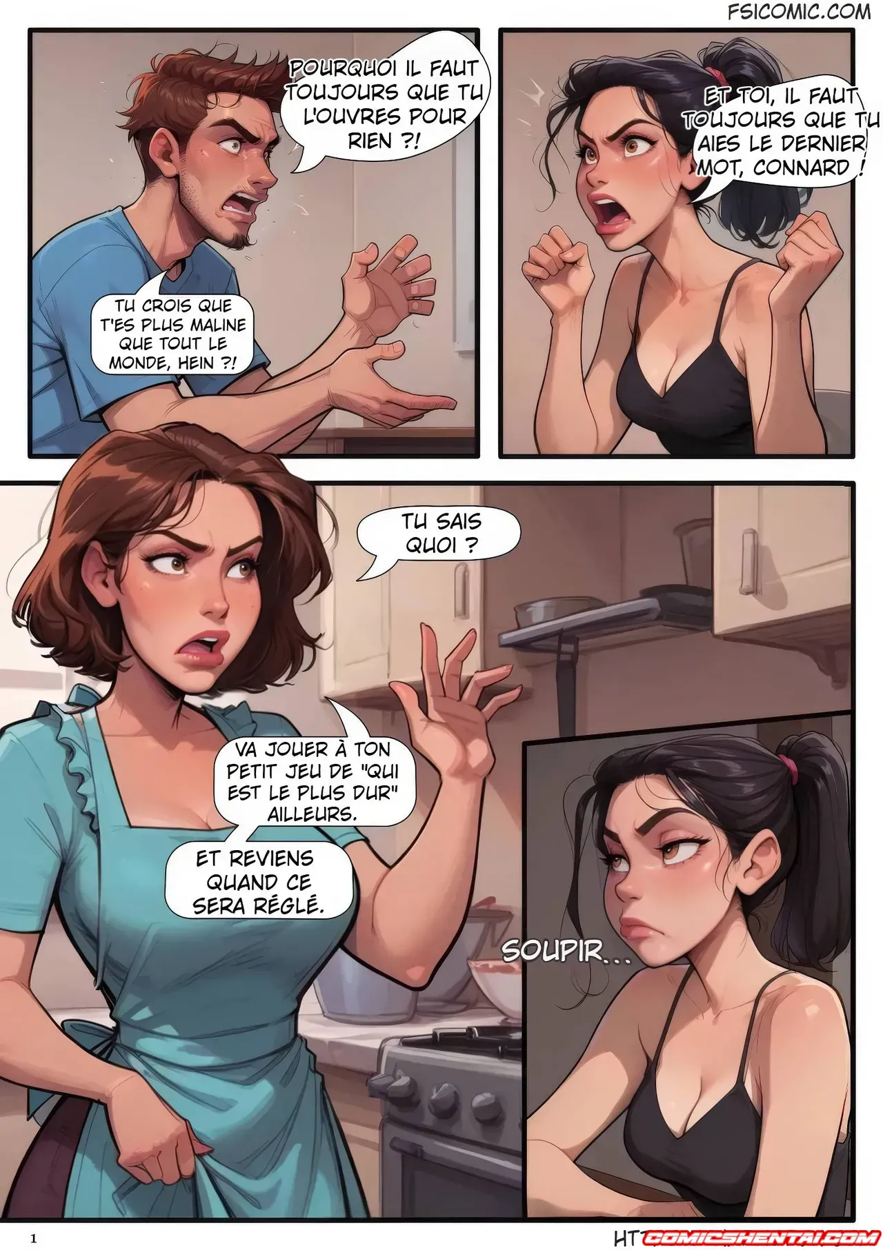 Je parie que vous ne le ferez pas | Bandes dessinées hentai - Diverses bandes dessinées