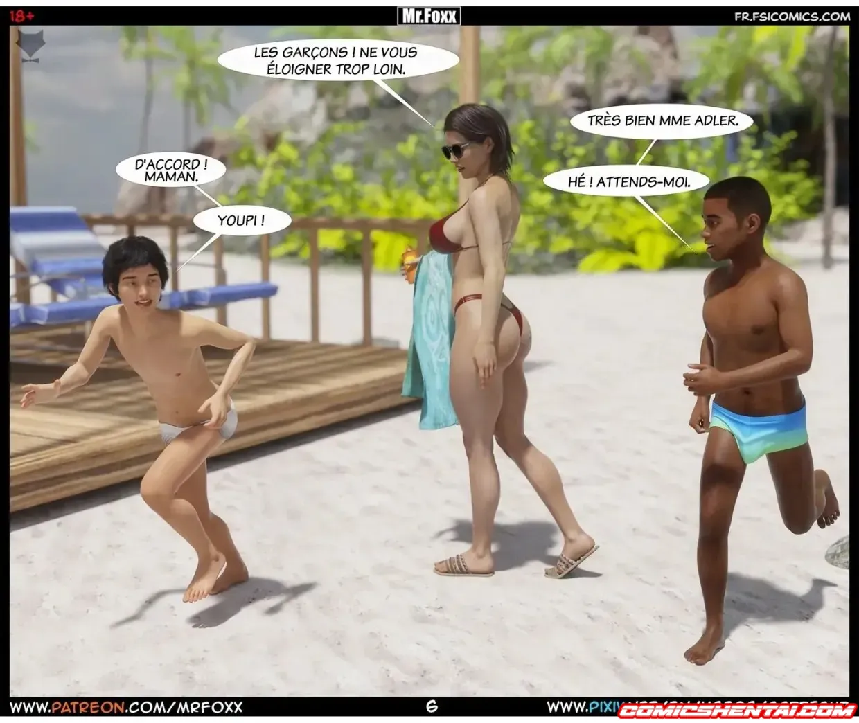 L'affaire de maman Chapitre 1 L'affaire de maman Chapitre 1 | Bandes dessinées hentai - Bandes dessinées 3D