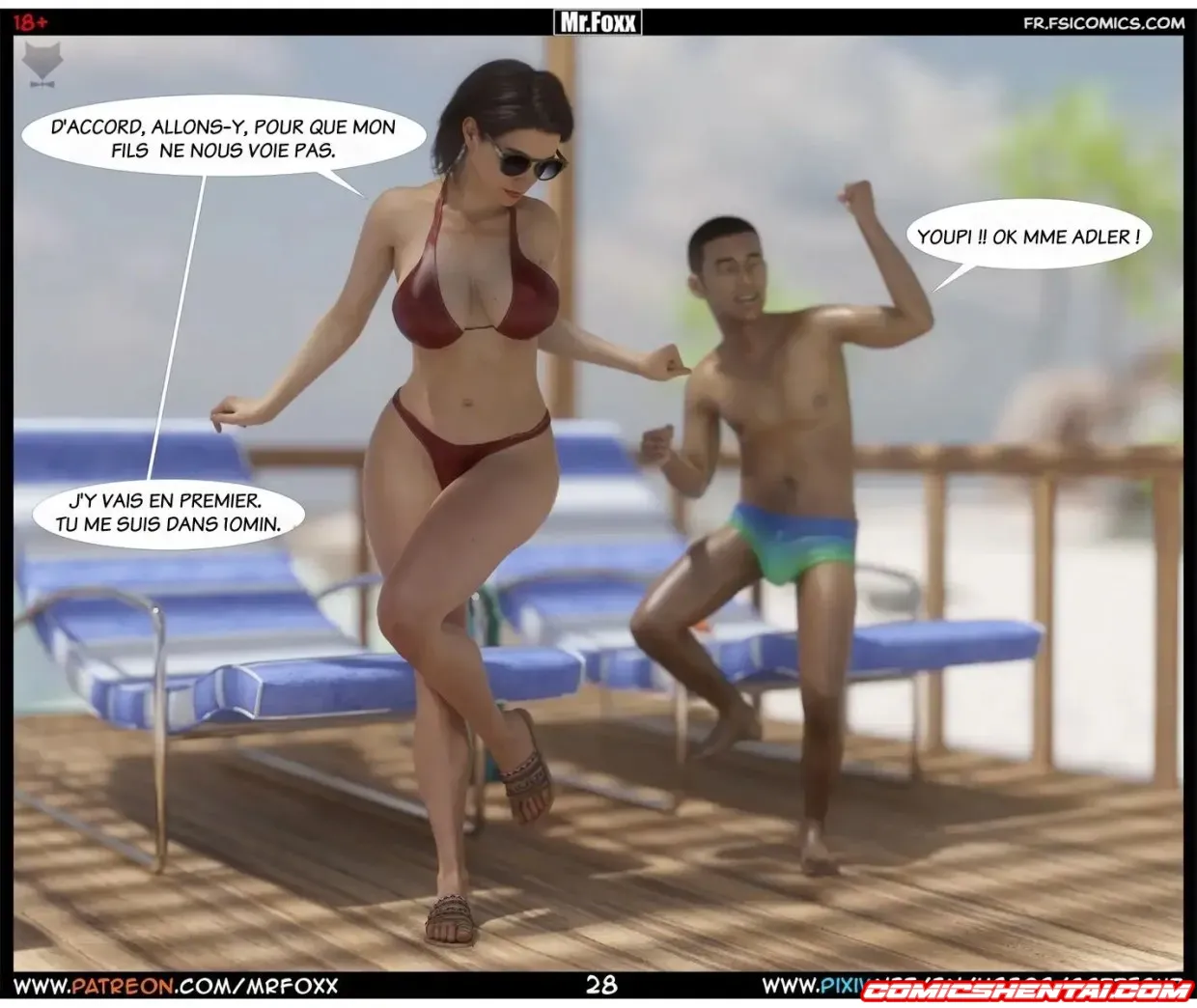 L'affaire de maman Chapitre 1 L'affaire de maman Chapitre 1 | Bandes dessinées hentai - Bandes dessinées 3D
