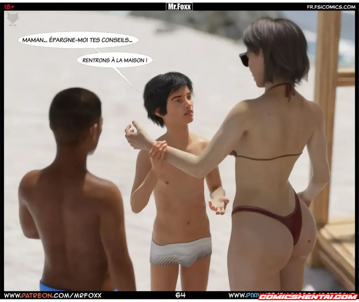 L'affaire de maman Chapitre 1 L'affaire de maman Chapitre 1 | Bandes dessinées hentai - Bandes dessinées 3D