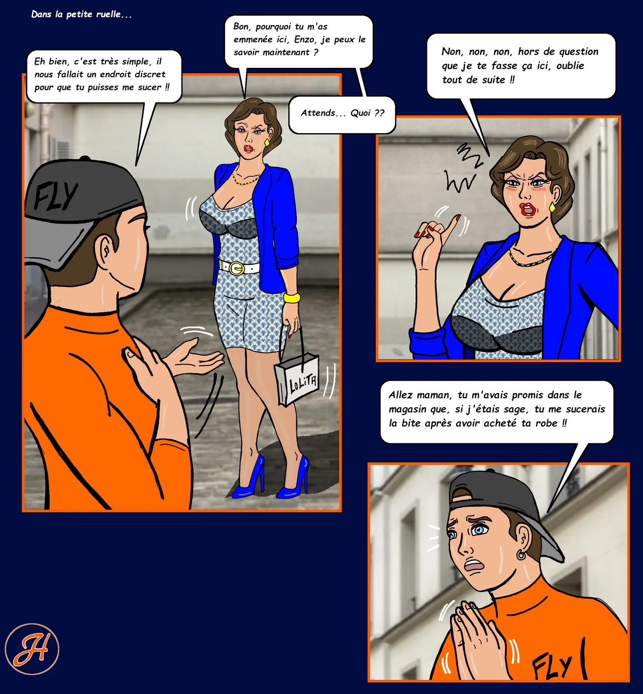 Épouse pervertie : Chapitre 12 - Diverses bandes dessinées