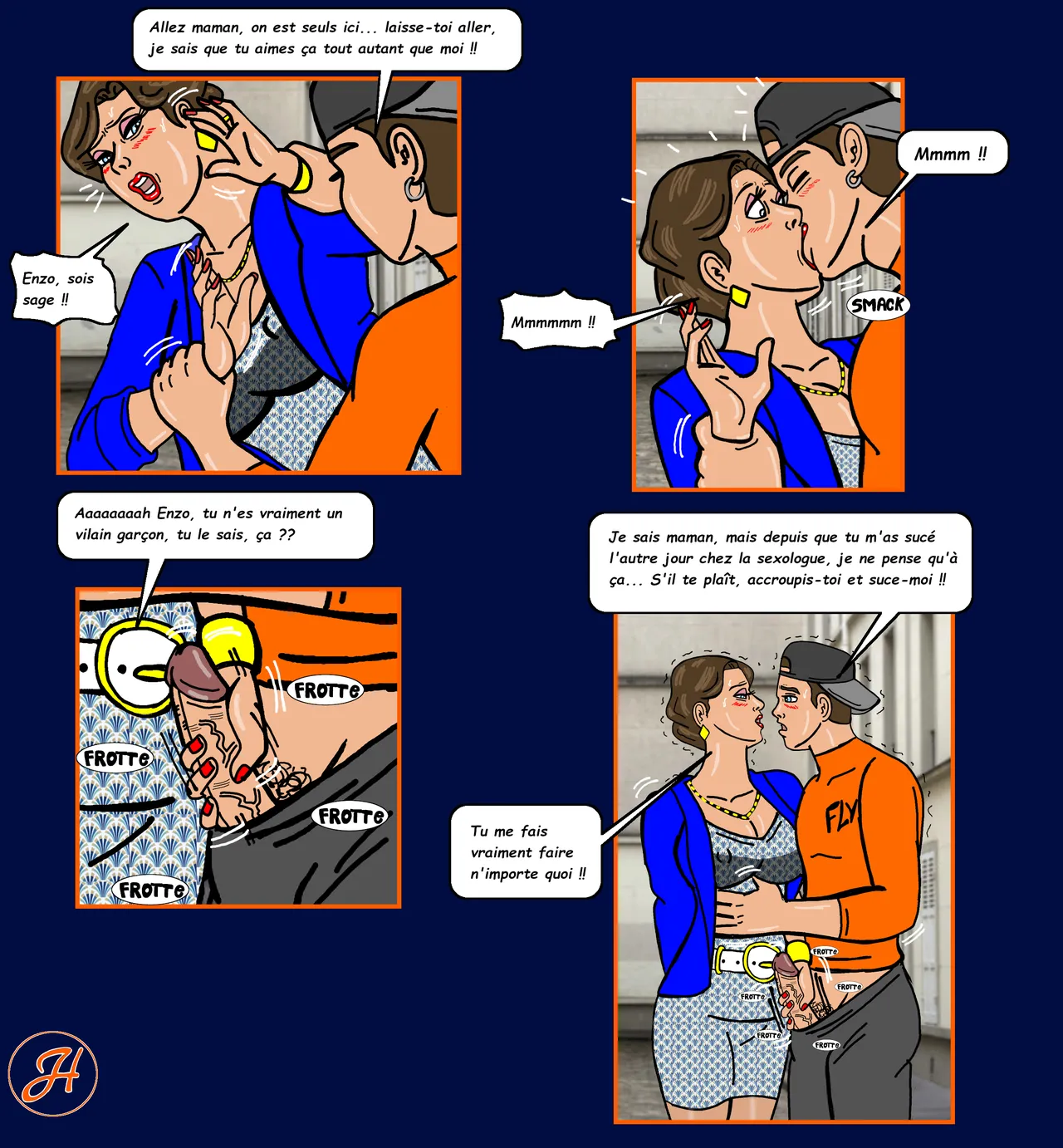 Épouse pervertie : Chapitre 12 - Diverses bandes dessinées