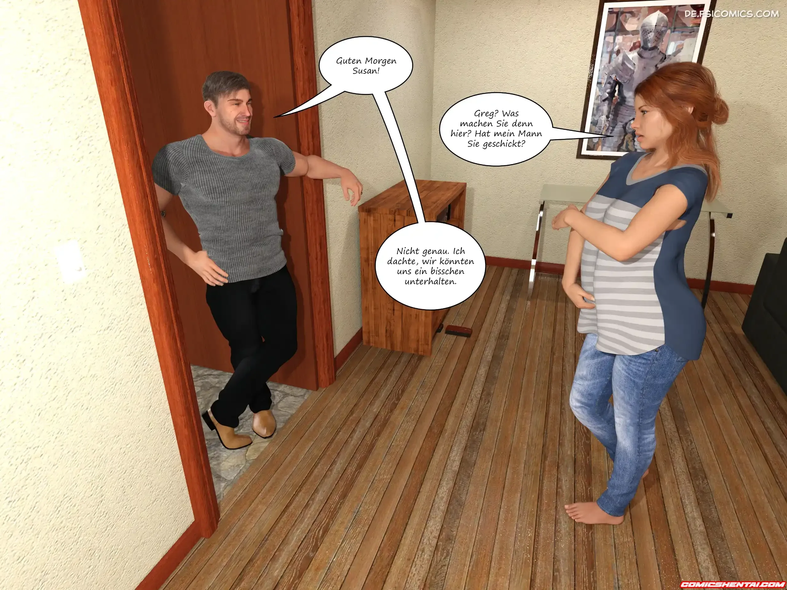 Einfache Fragen Kapitel 1 - Comics 3D