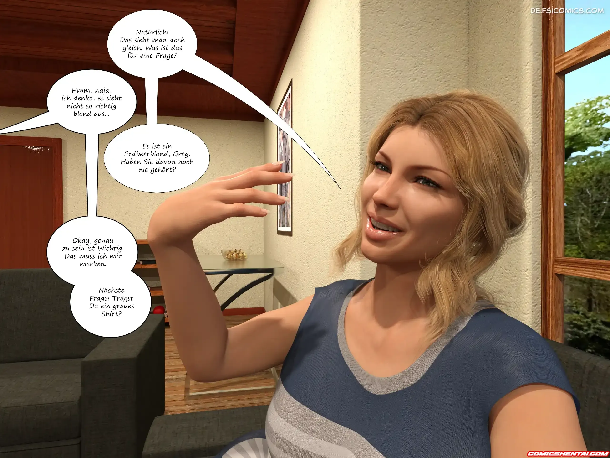 Einfache Fragen Kapitel 1 - Comics 3D
