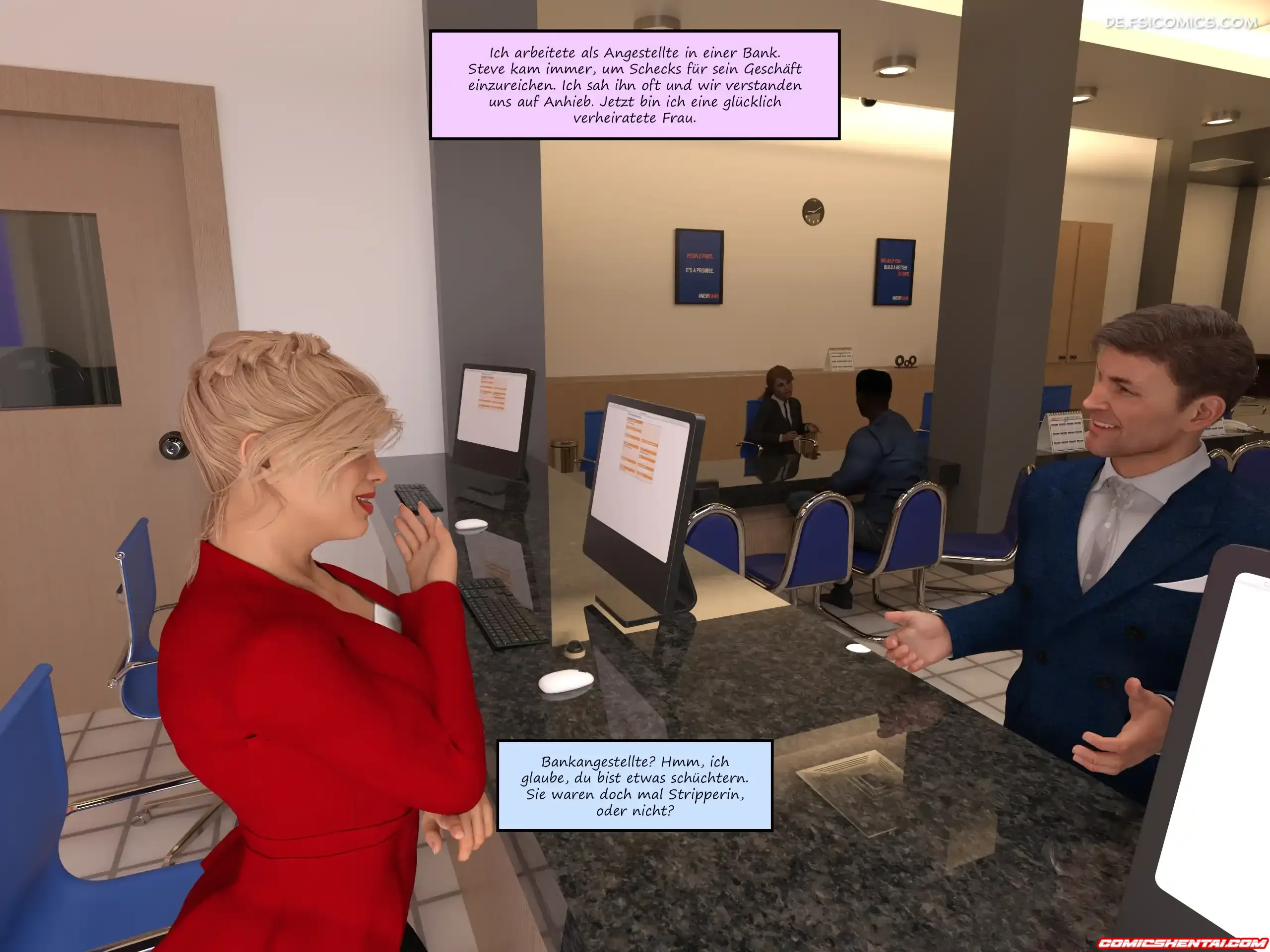 Einfache Fragen Kapitel 1 - Comics 3D