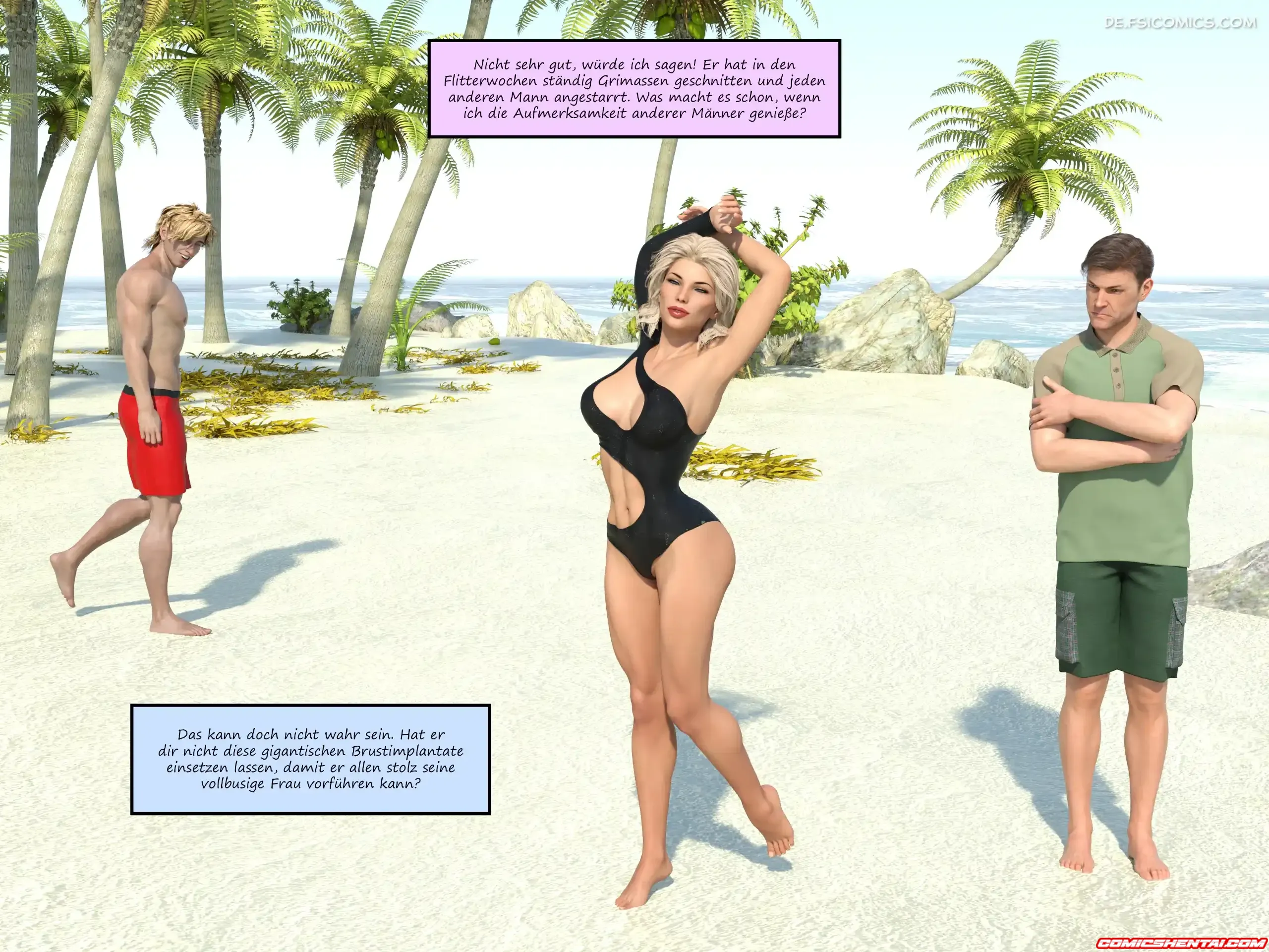 Einfache Fragen Kapitel 1 - Comics 3D