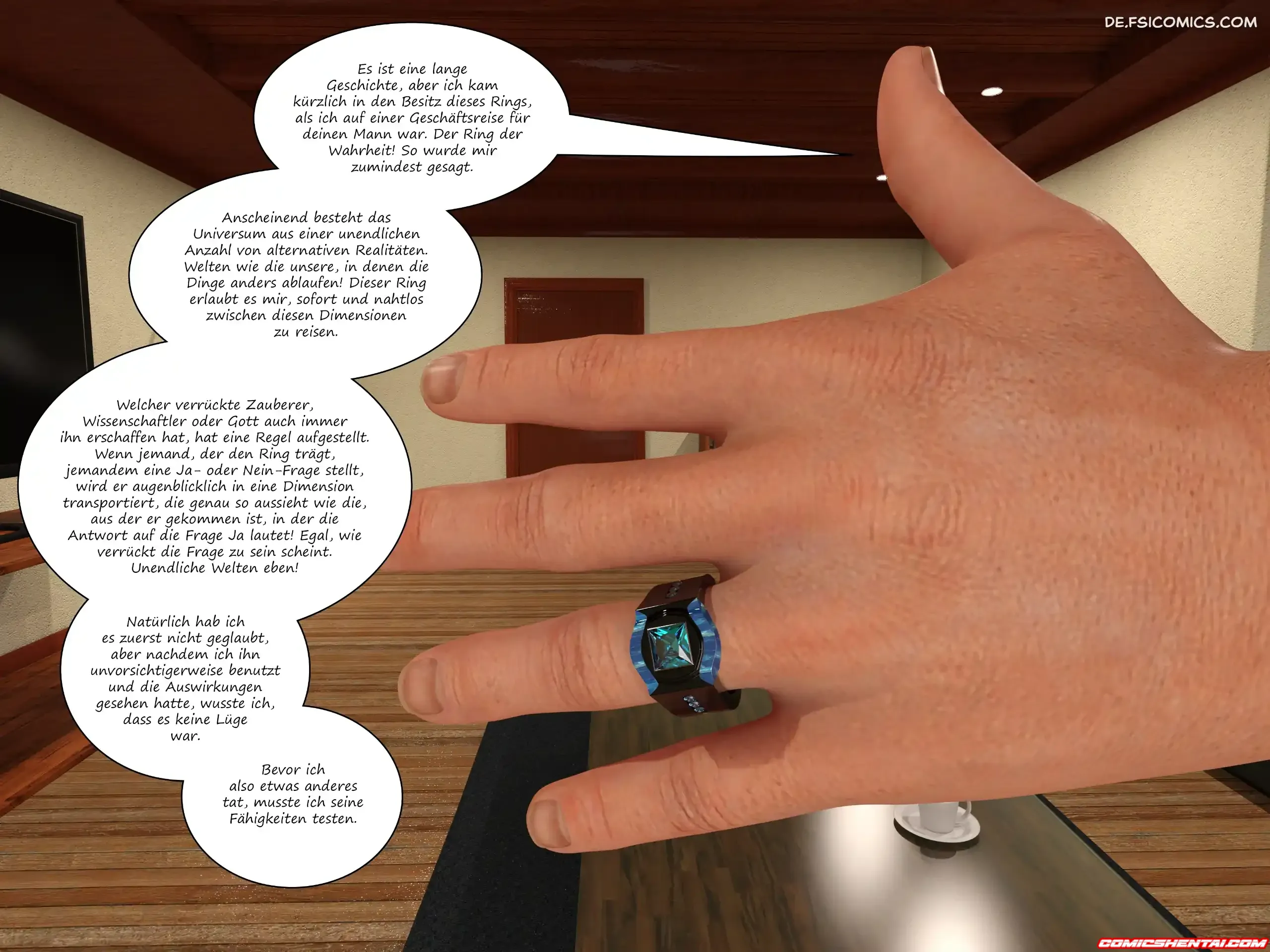 Einfache Fragen Kapitel 1 - Comics 3D