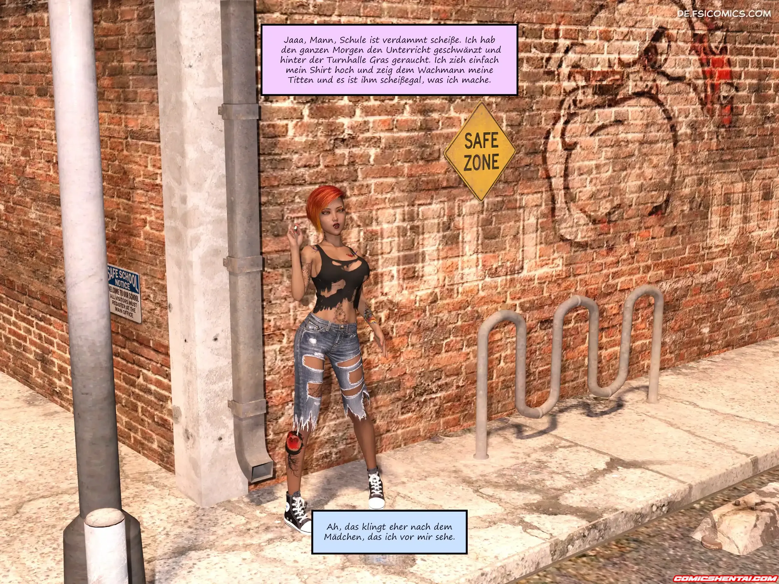 Einfache Fragen Kapitel 1 - Comics 3D