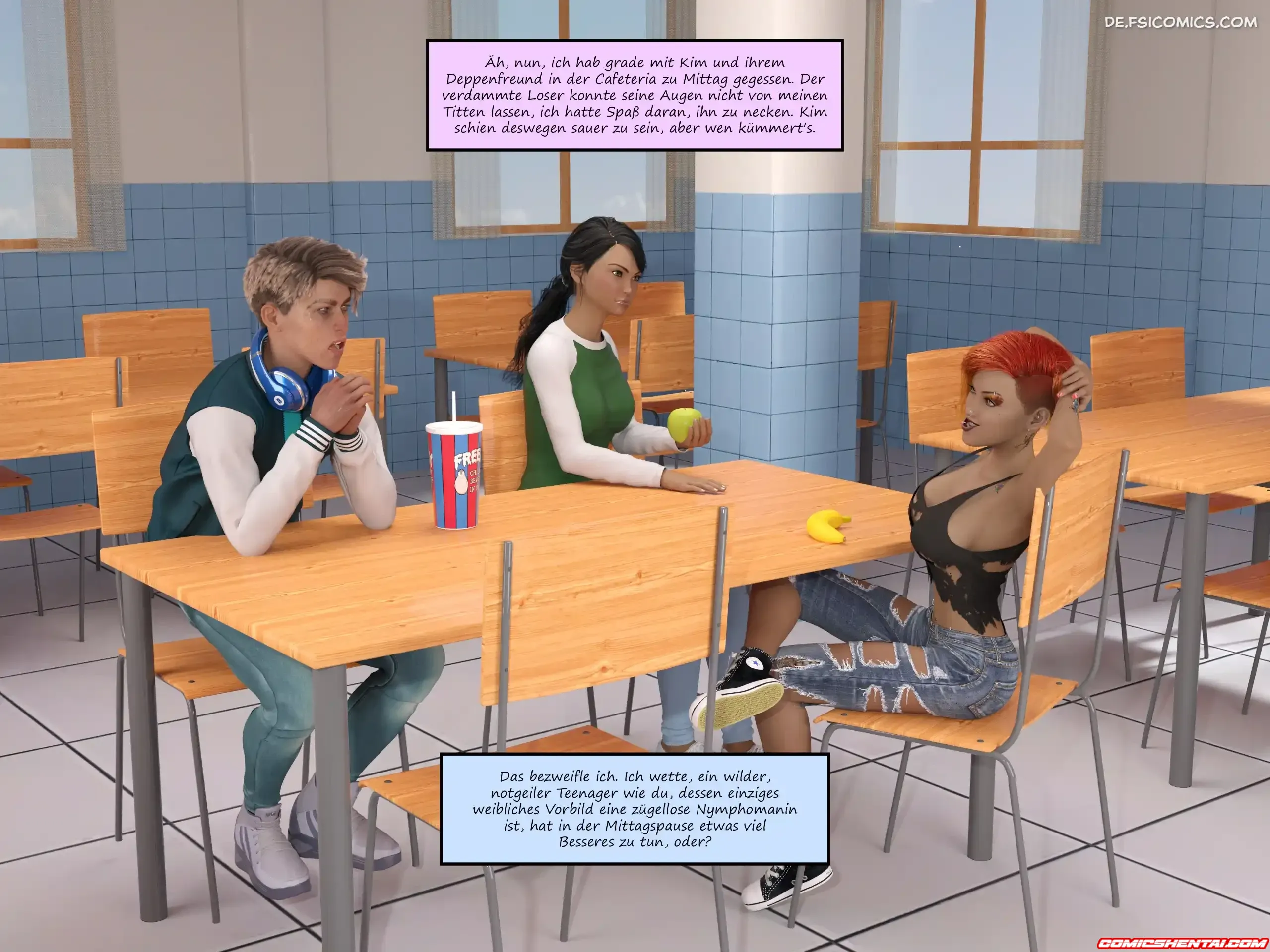 Einfache Fragen Kapitel 1 - Comics 3D