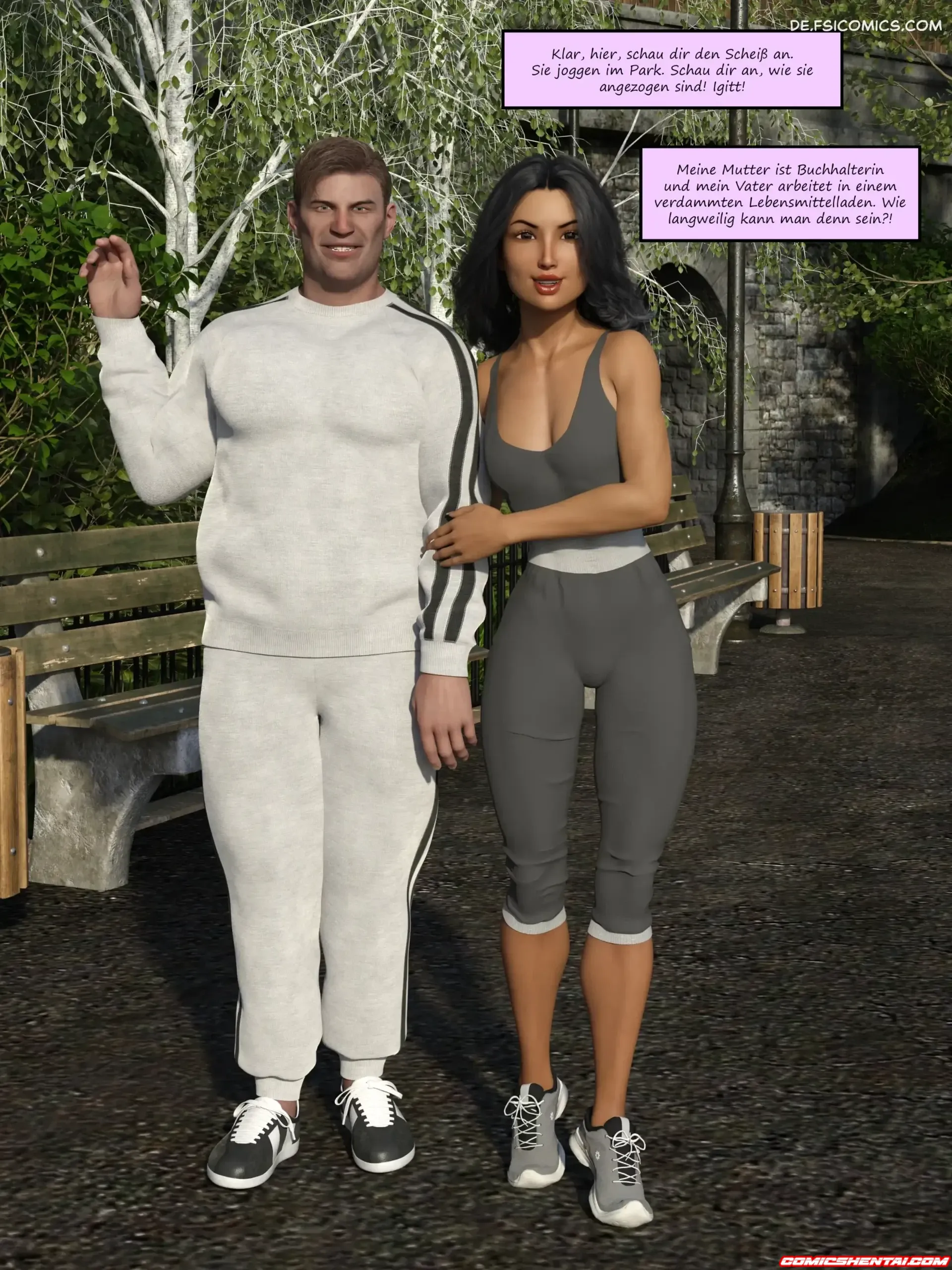 Einfache Fragen Kapitel 1 - Comics 3D