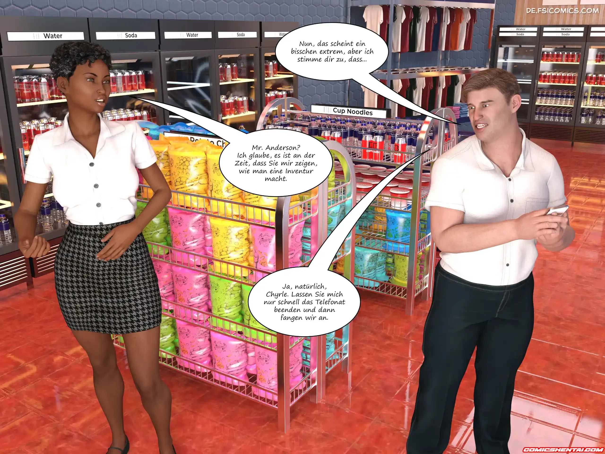 Einfache Fragen Kapitel 1 - Comics 3D