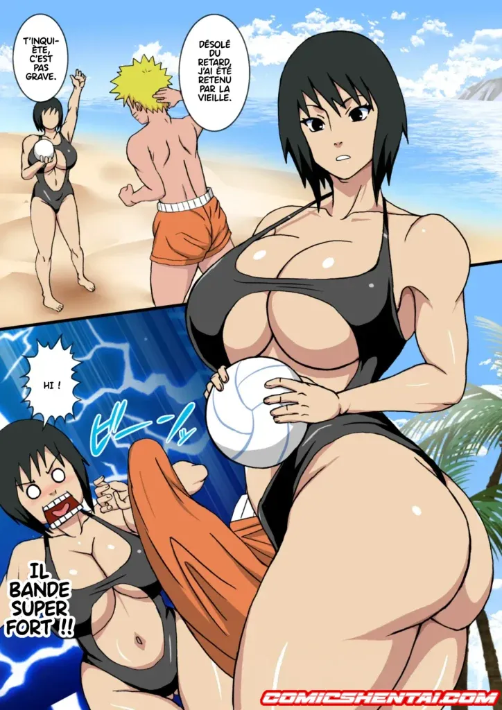 Le bain lubrique de Tsunade, partie 2 (Naruto) - Naruto