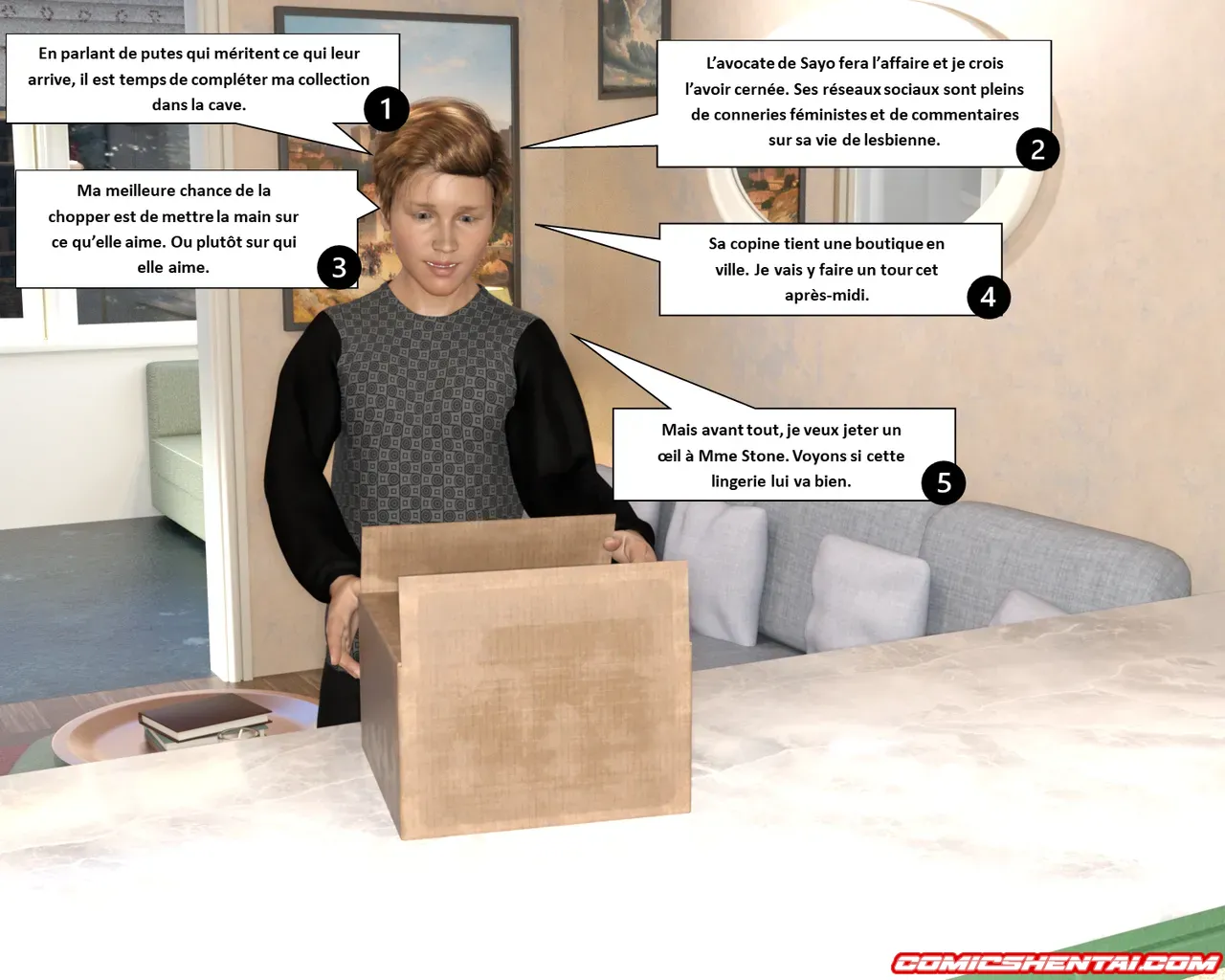 Remboursement Chapitre 1-2 - Bandes dessinées 3D