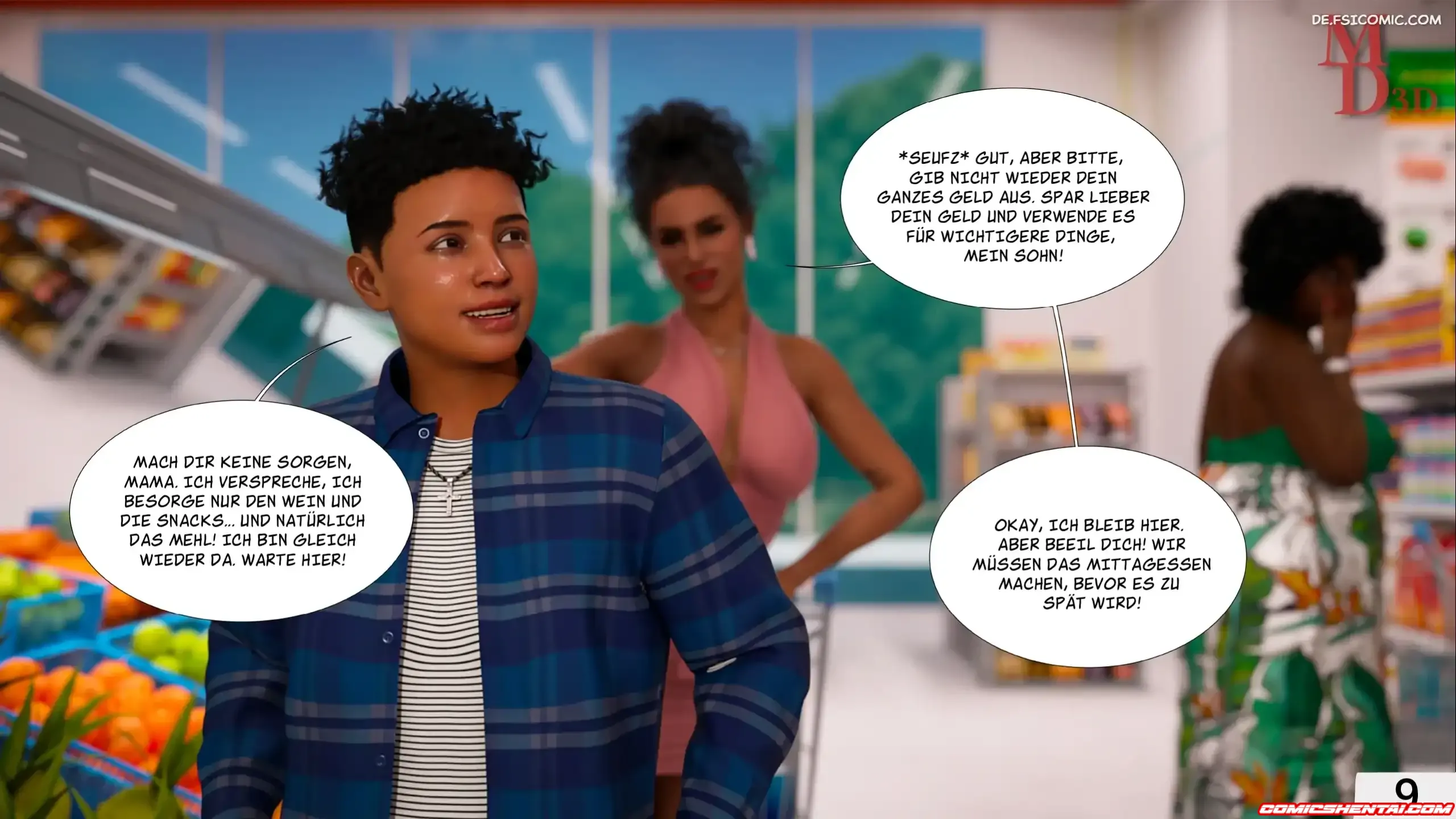 Verbotene Liebe Kapitel 2 - Comics 3D