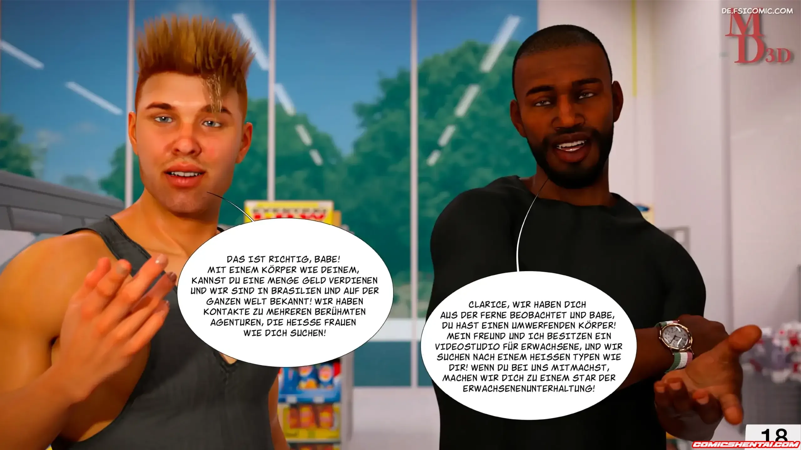 Verbotene Liebe Kapitel 2 - Comics 3D