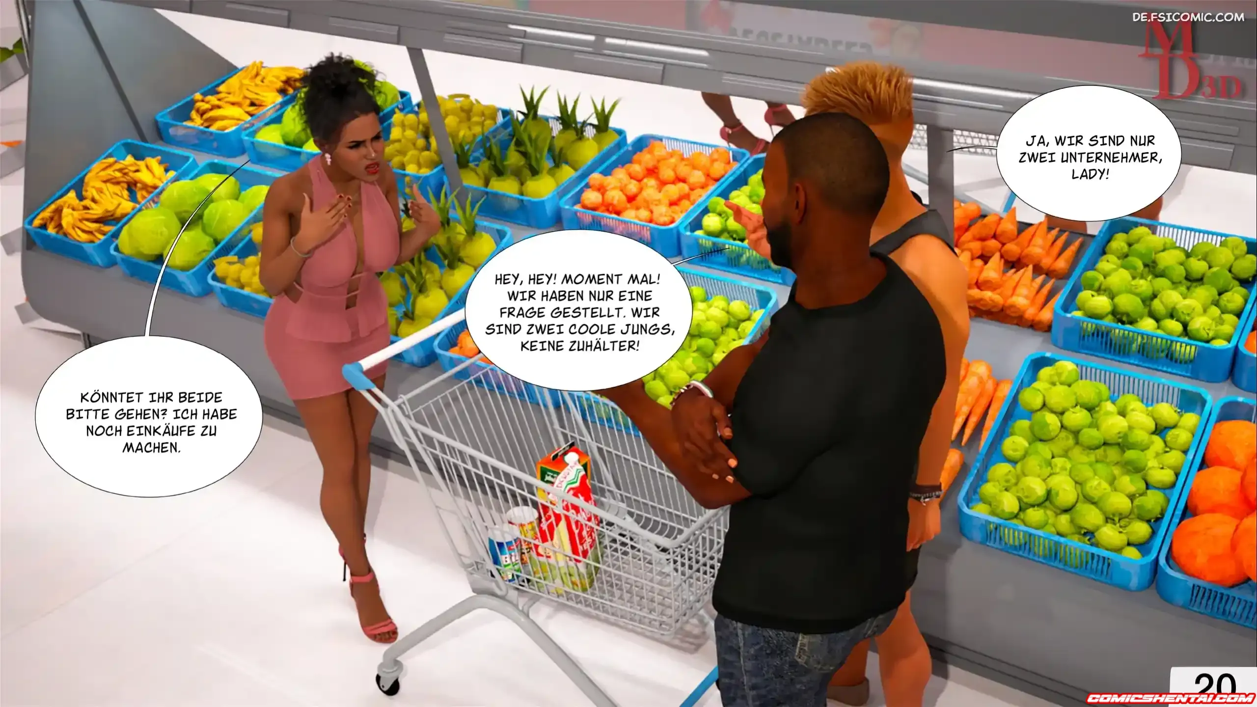 Verbotene Liebe Kapitel 2 - Comics 3D