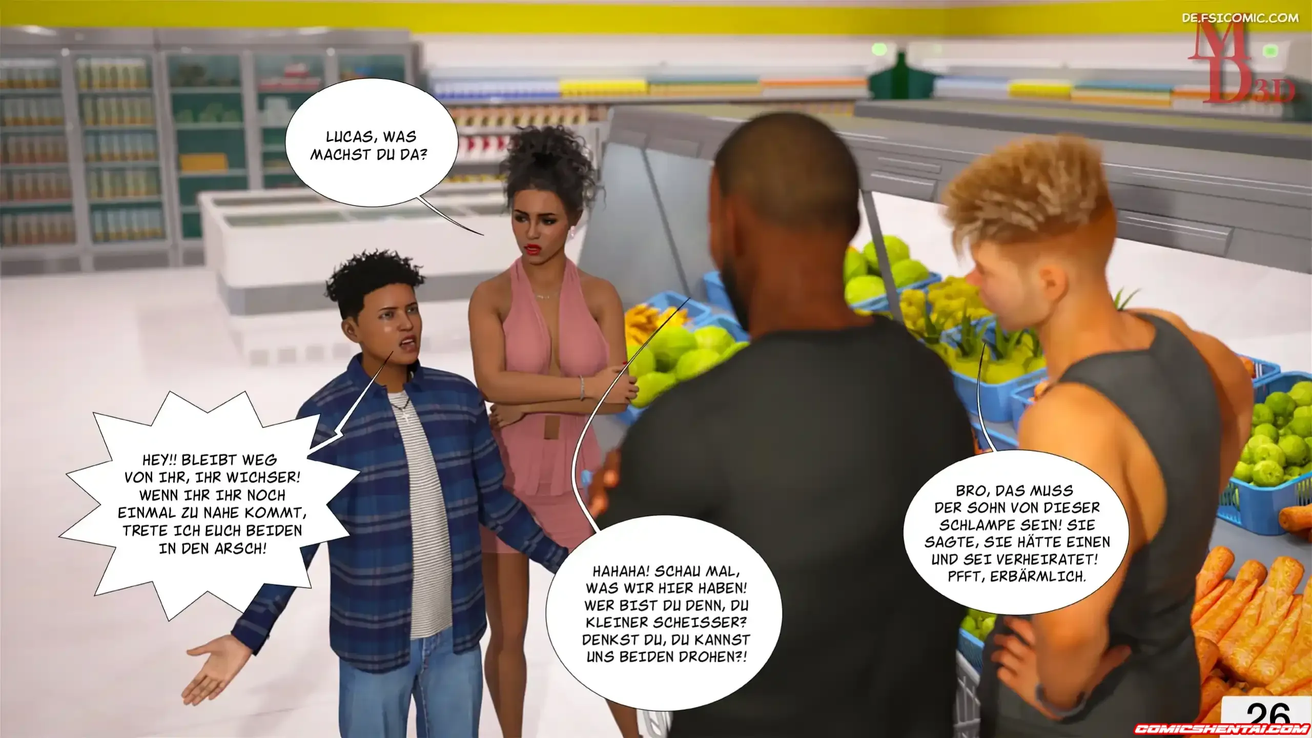 Verbotene Liebe Kapitel 2 - Comics 3D
