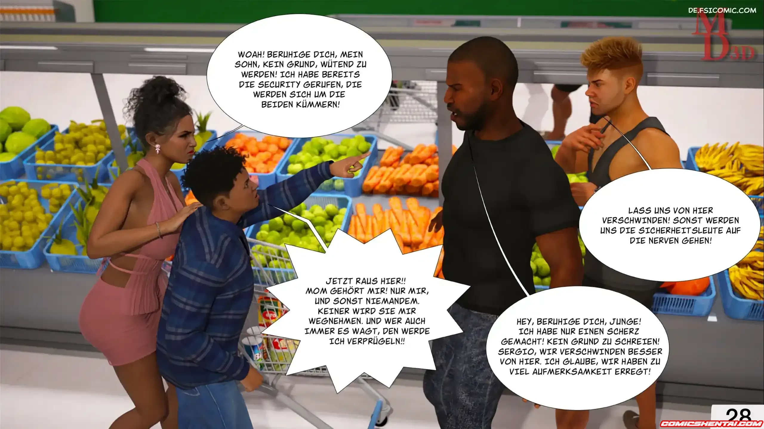 Verbotene Liebe Kapitel 2 - Comics 3D