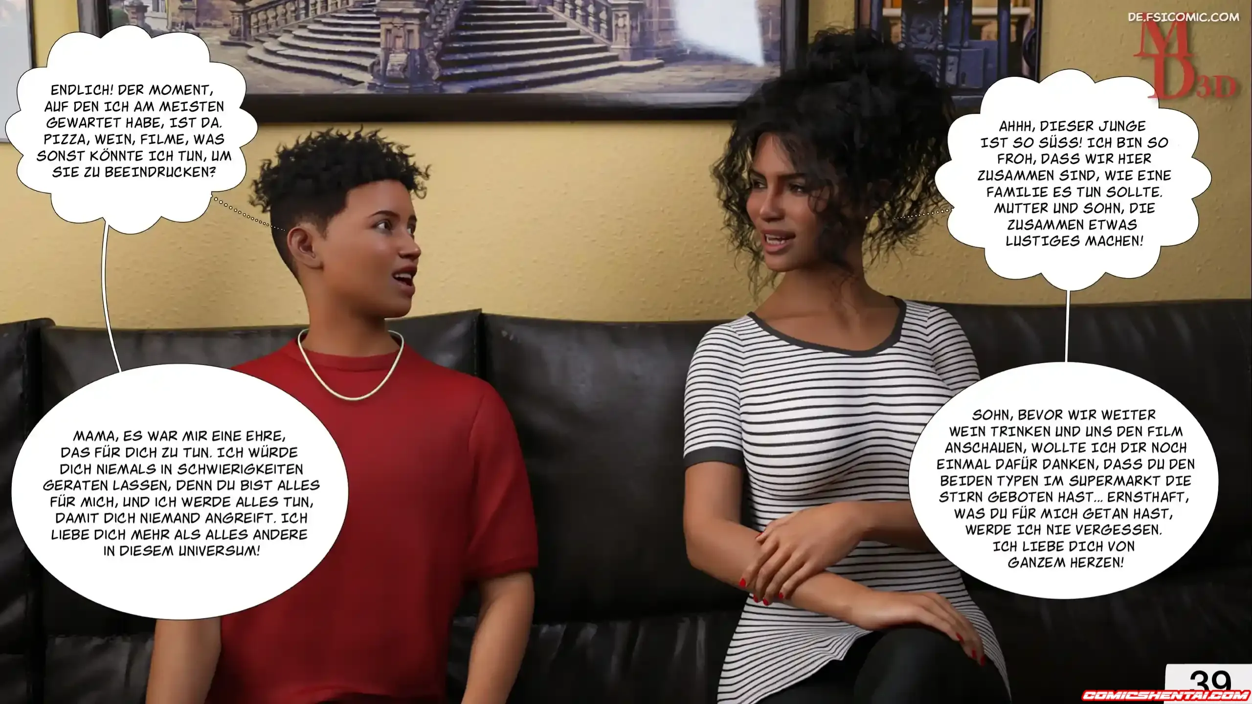 Verbotene Liebe Kapitel 2 - Comics 3D