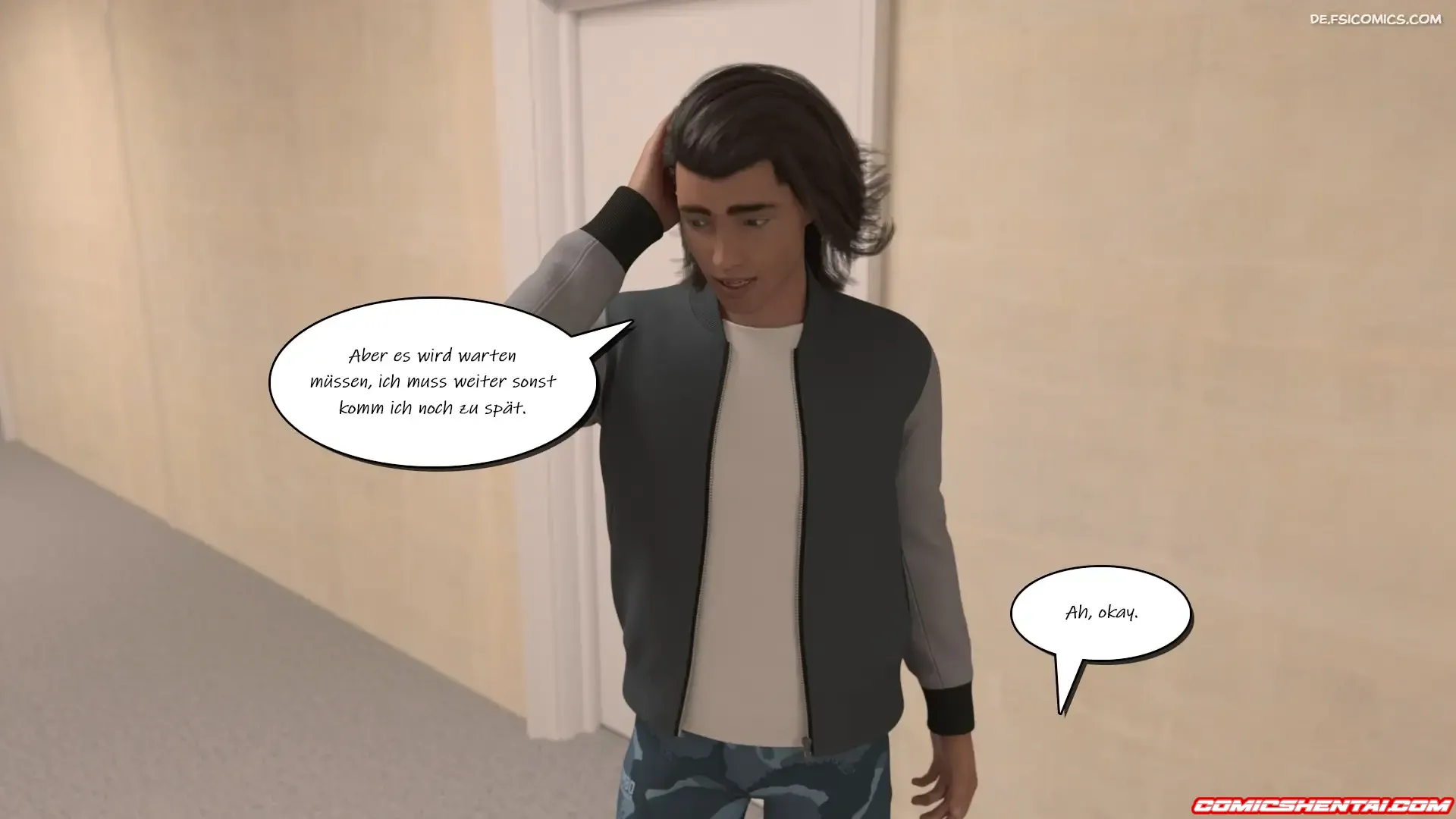 Der Besuh Teil 11.1 - Comics 3D