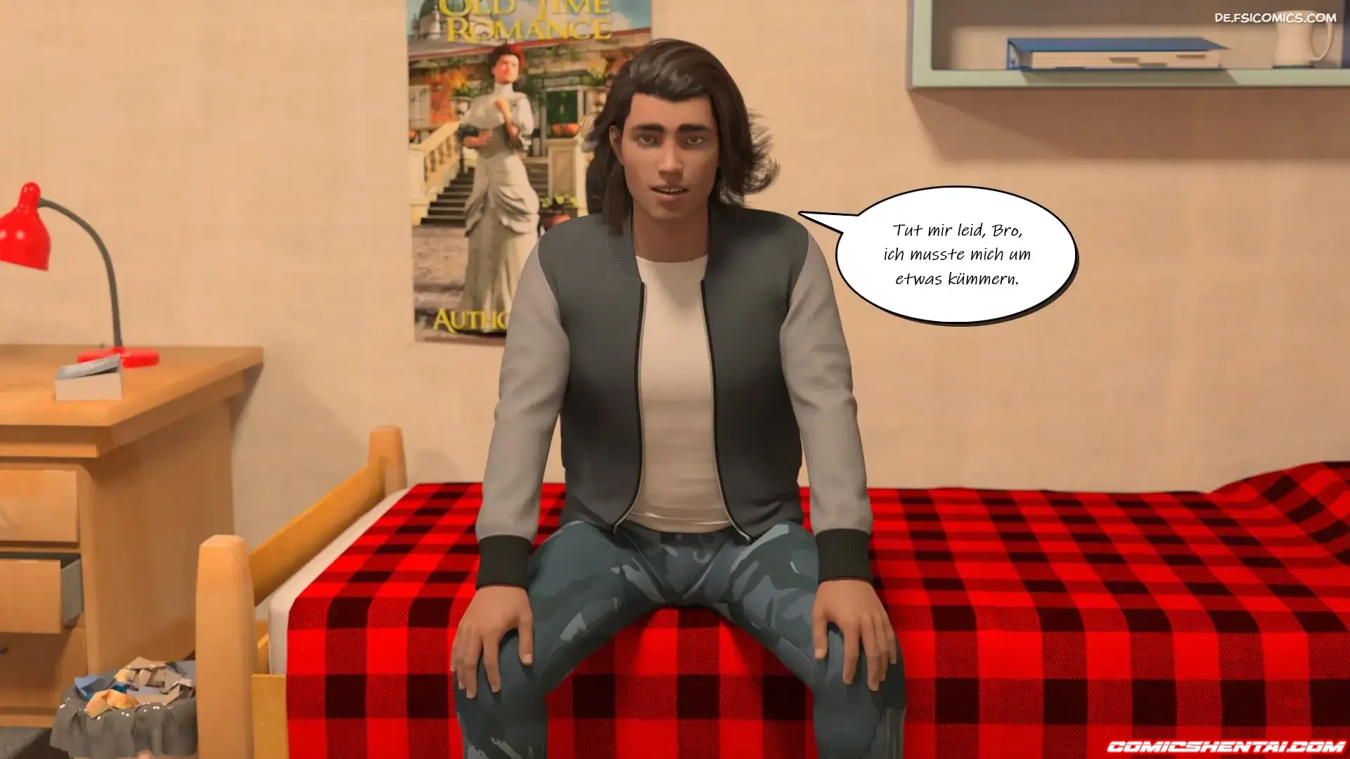 Der Besuh Teil 11.1 - Comics 3D