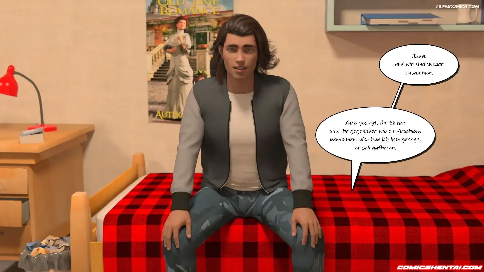Der Besuh Teil 11.1 - Comics 3D