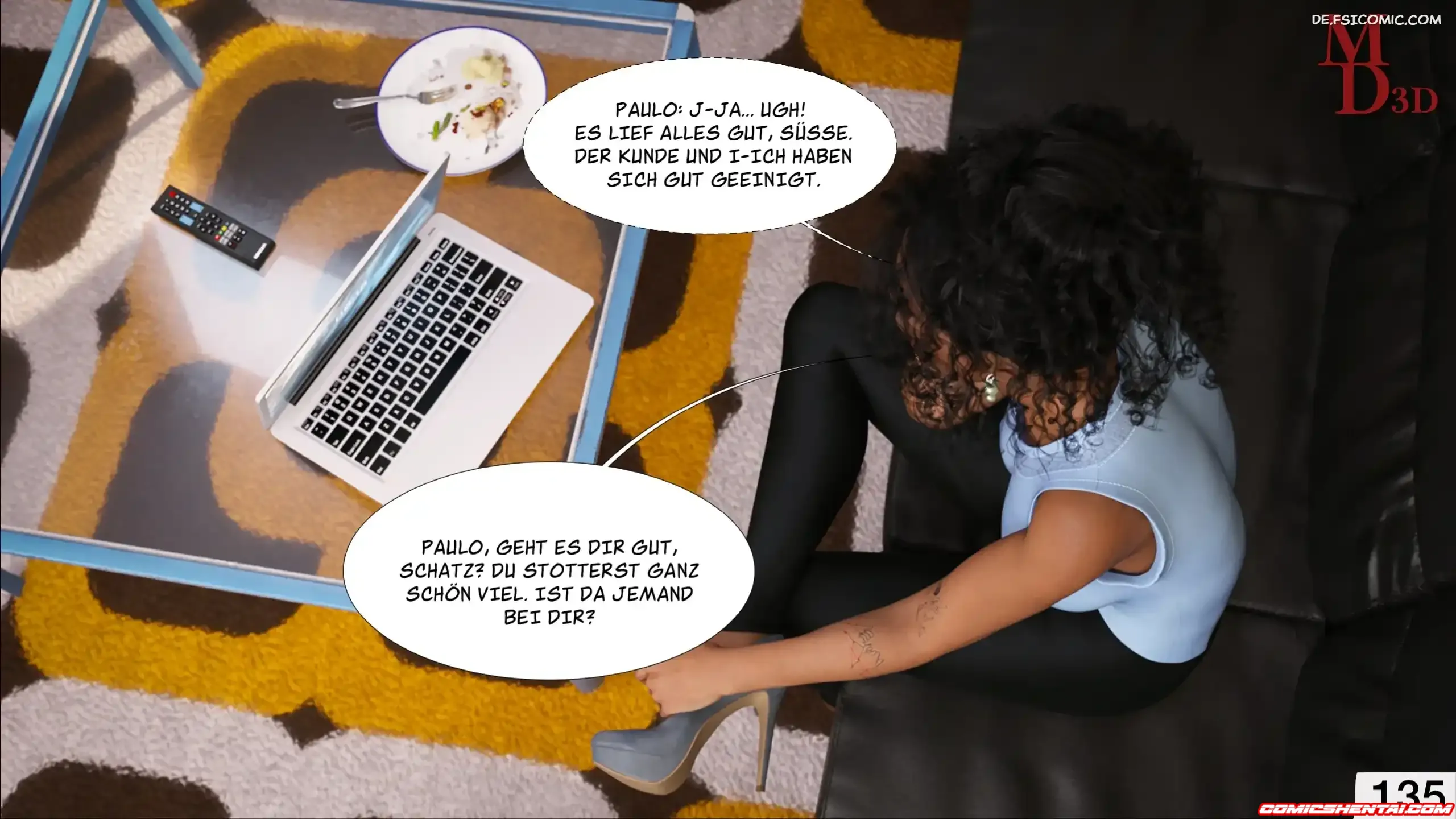 Verbotene Liebe Kapitel 2 - Comics 3D