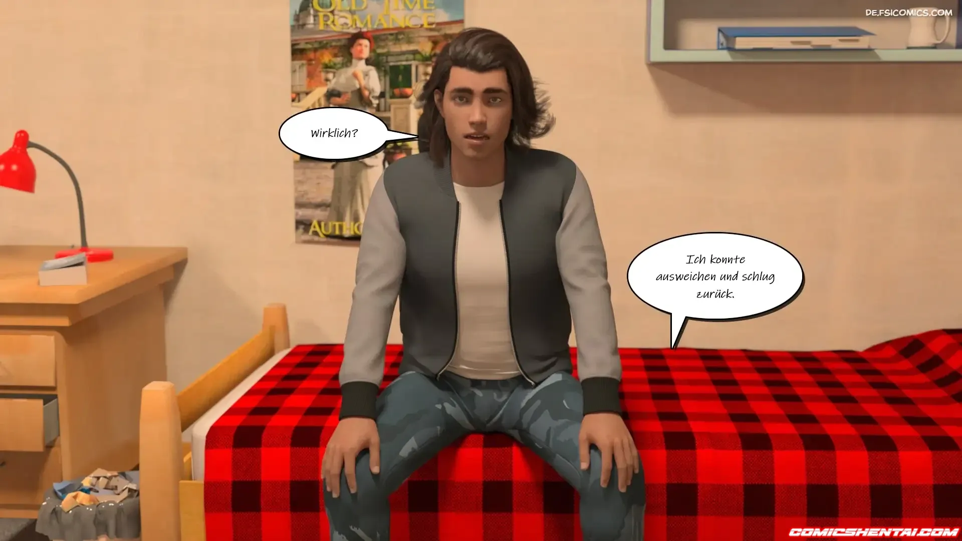 Der Besuh Teil 11.1 - Comics 3D