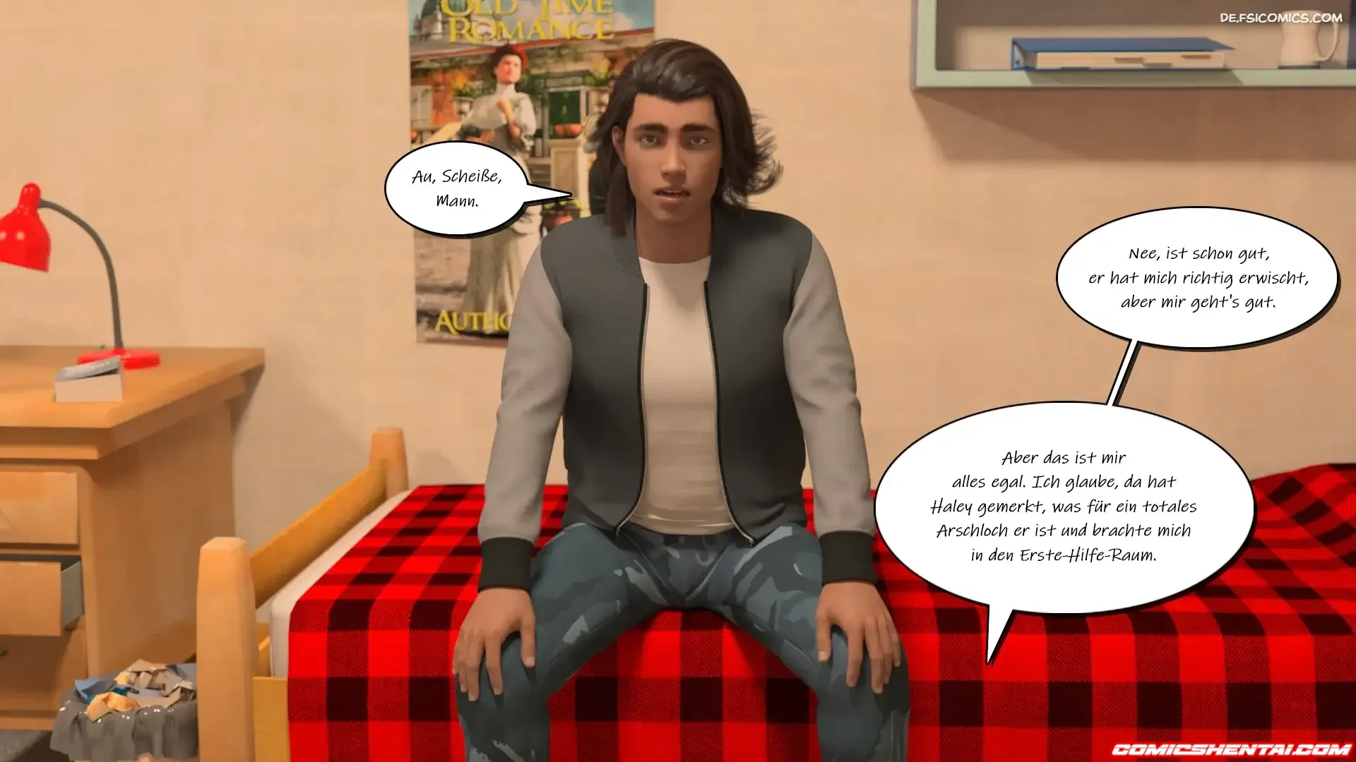 Der Besuh Teil 11.1 - Comics 3D