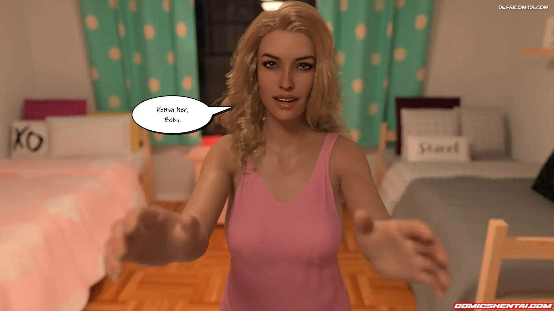 Der Besuh Teil 11.1 - Comics 3D