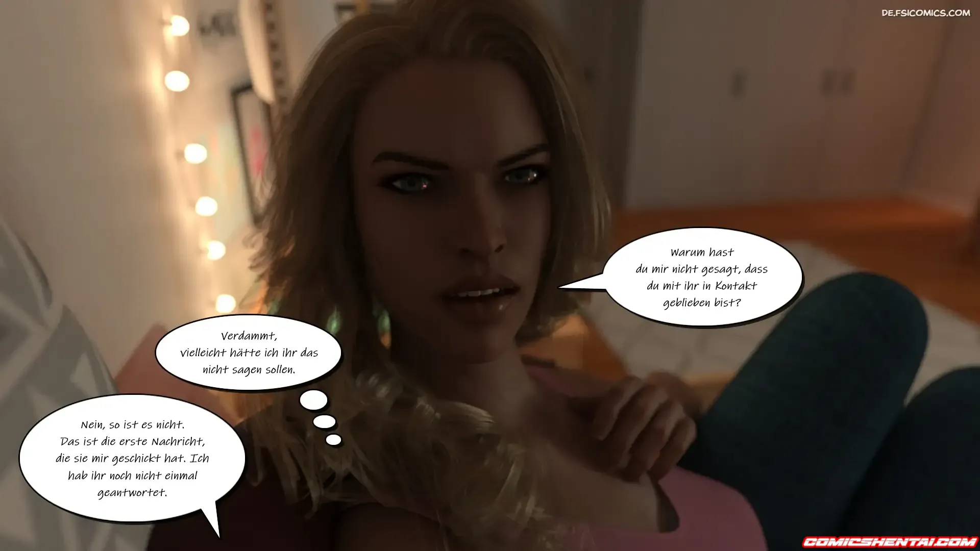 Der Besuh Teil 11.1 - Comics 3D