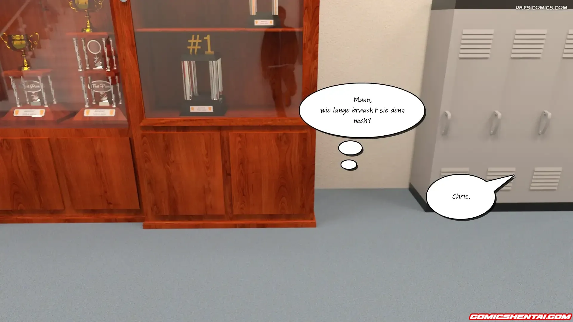 Der Besuh Teil 11.1 - Comics 3D