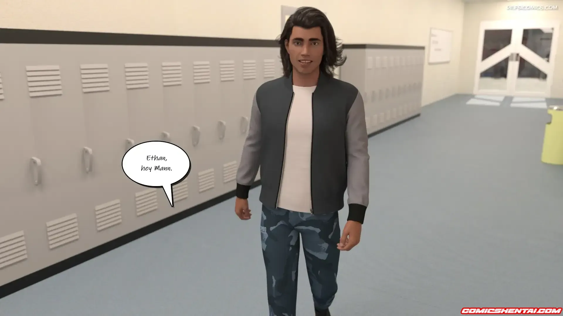 Der Besuh Teil 11.1 - Comics 3D