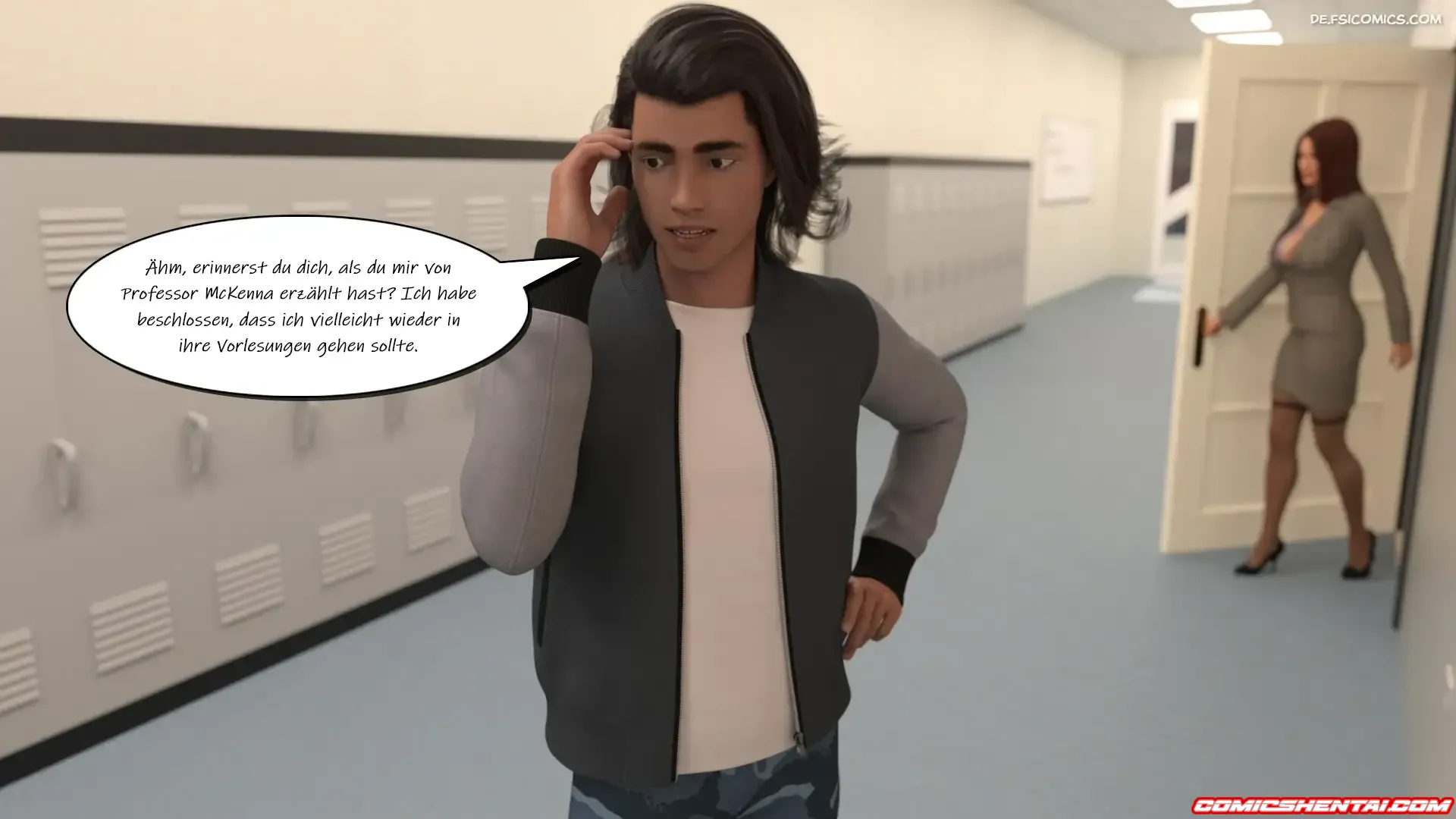 Der Besuh Teil 11.1 - Comics 3D