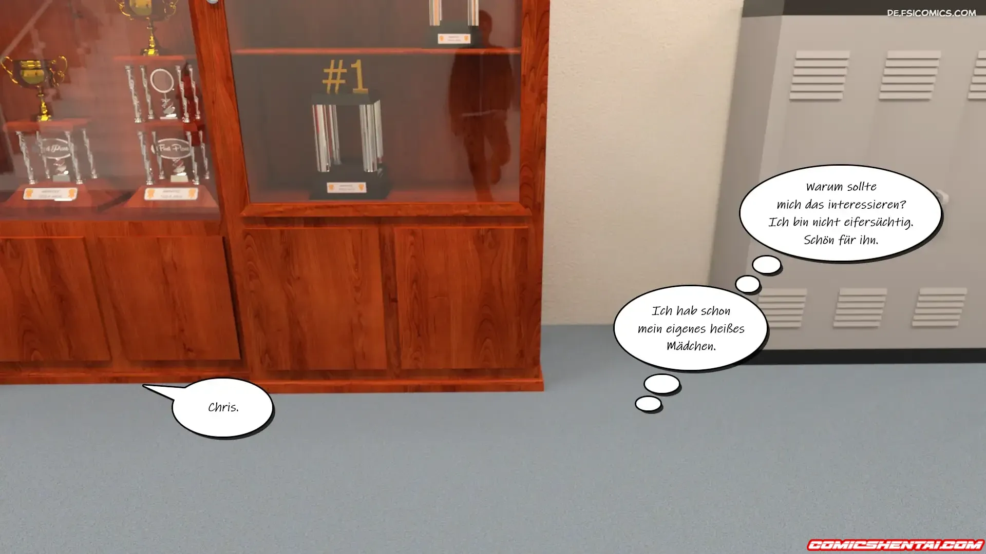 Der Besuh Teil 11.1 - Comics 3D