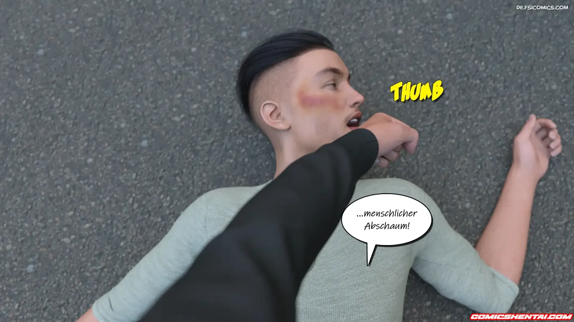 Der Besuh Teil 11.1 - Comics 3D