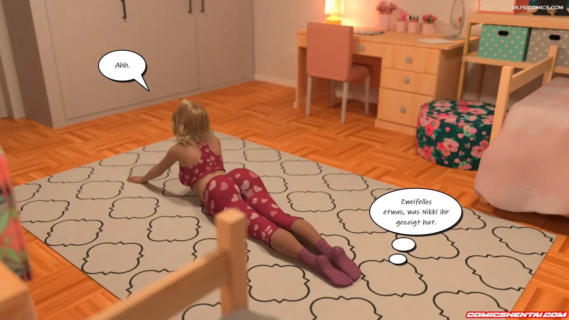 Der Besuh Teil 11.1 - Comics 3D
