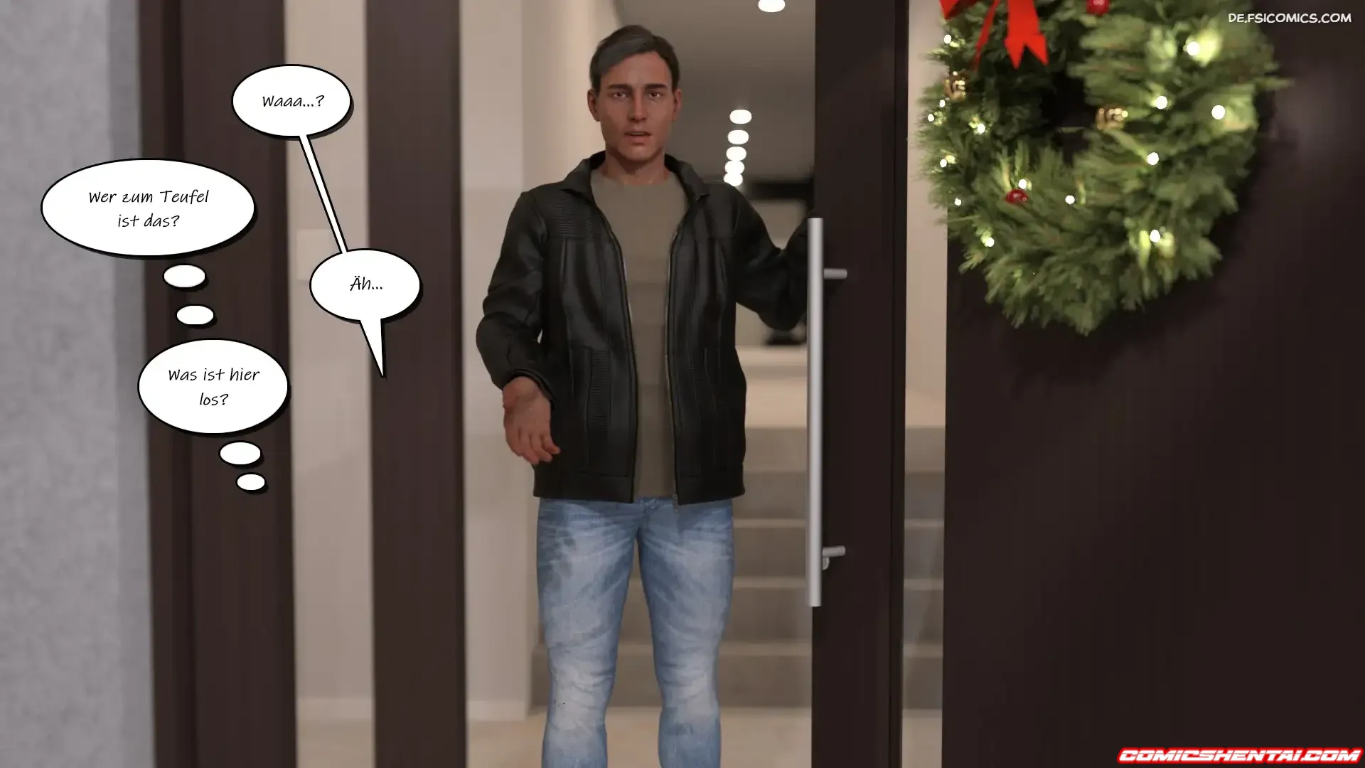 Der Besuh Teil 11.1 - Comics 3D